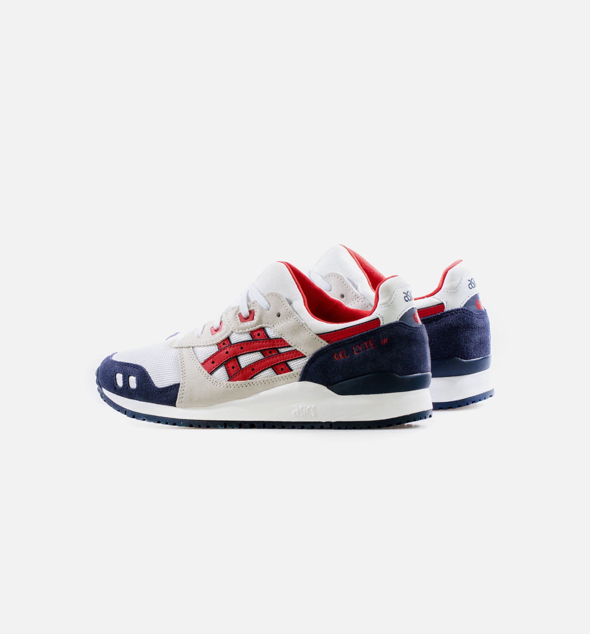 Gel Lyte III Mens Lifestyle Shoe - White/Red、mySite、dreamappss