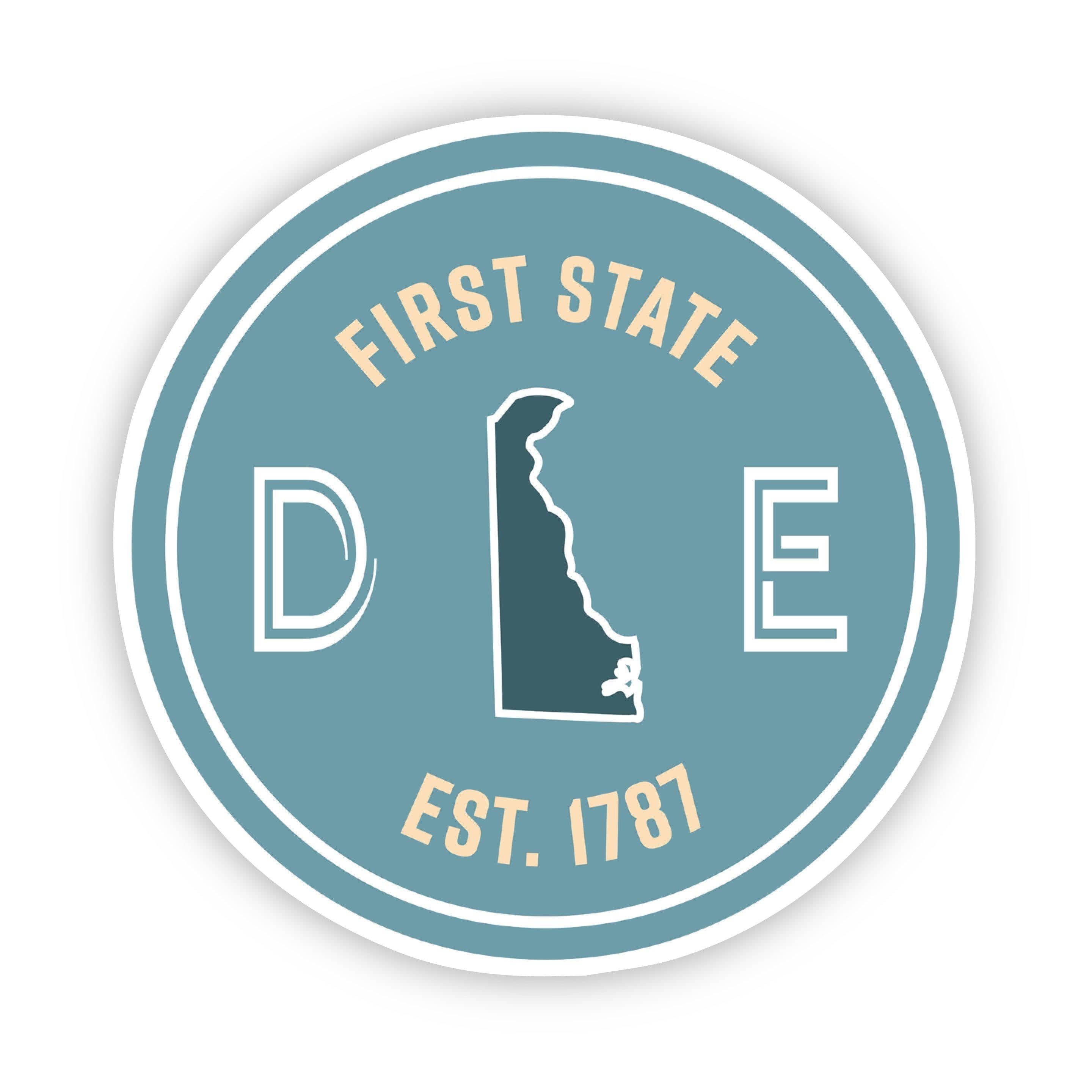  First State Delaware Sticker、mySite、elrpsem3k