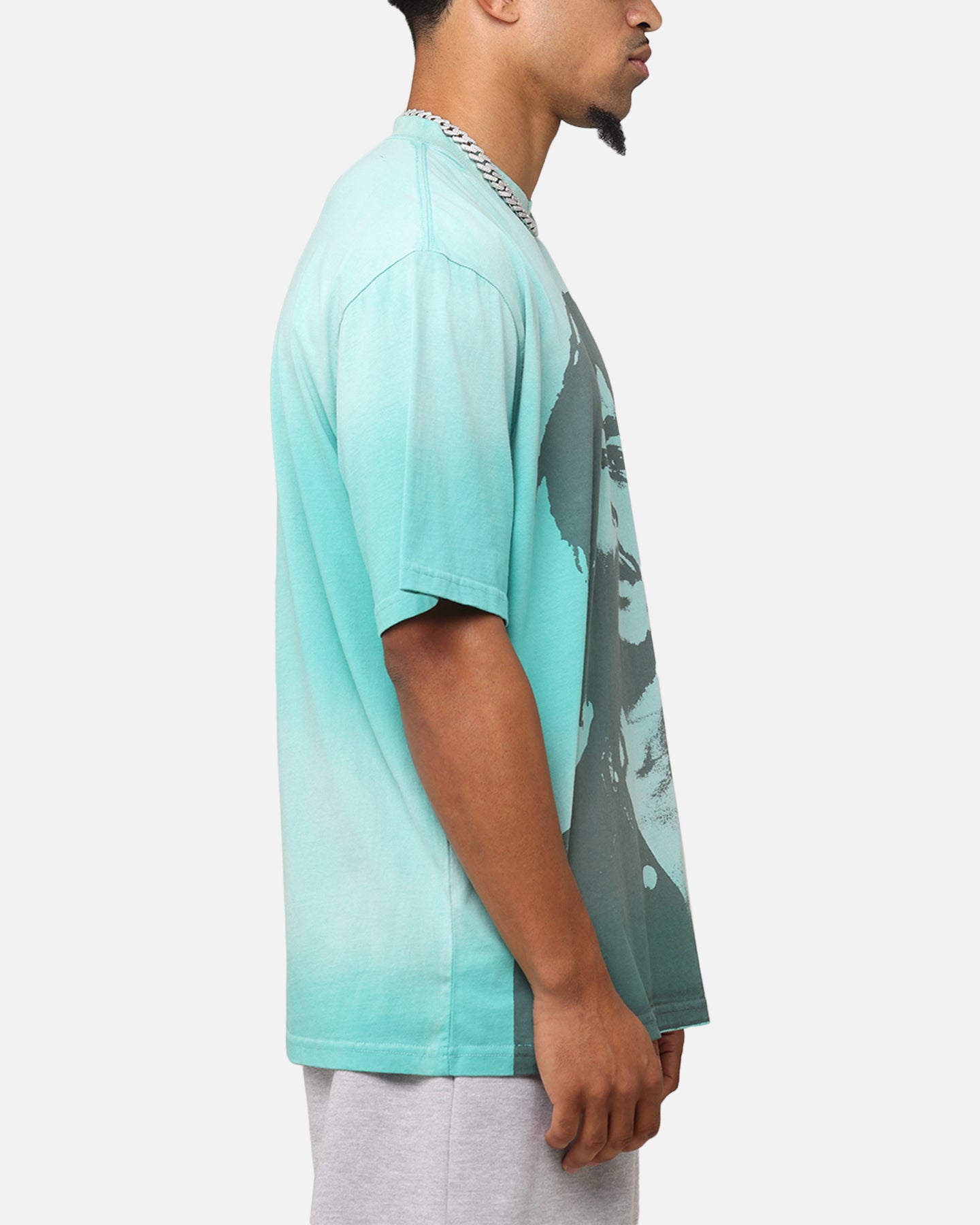 Bob Marley Bob Hem Vintage T-Shirt Washed Teal/Black、mySite、zt4zffjzw