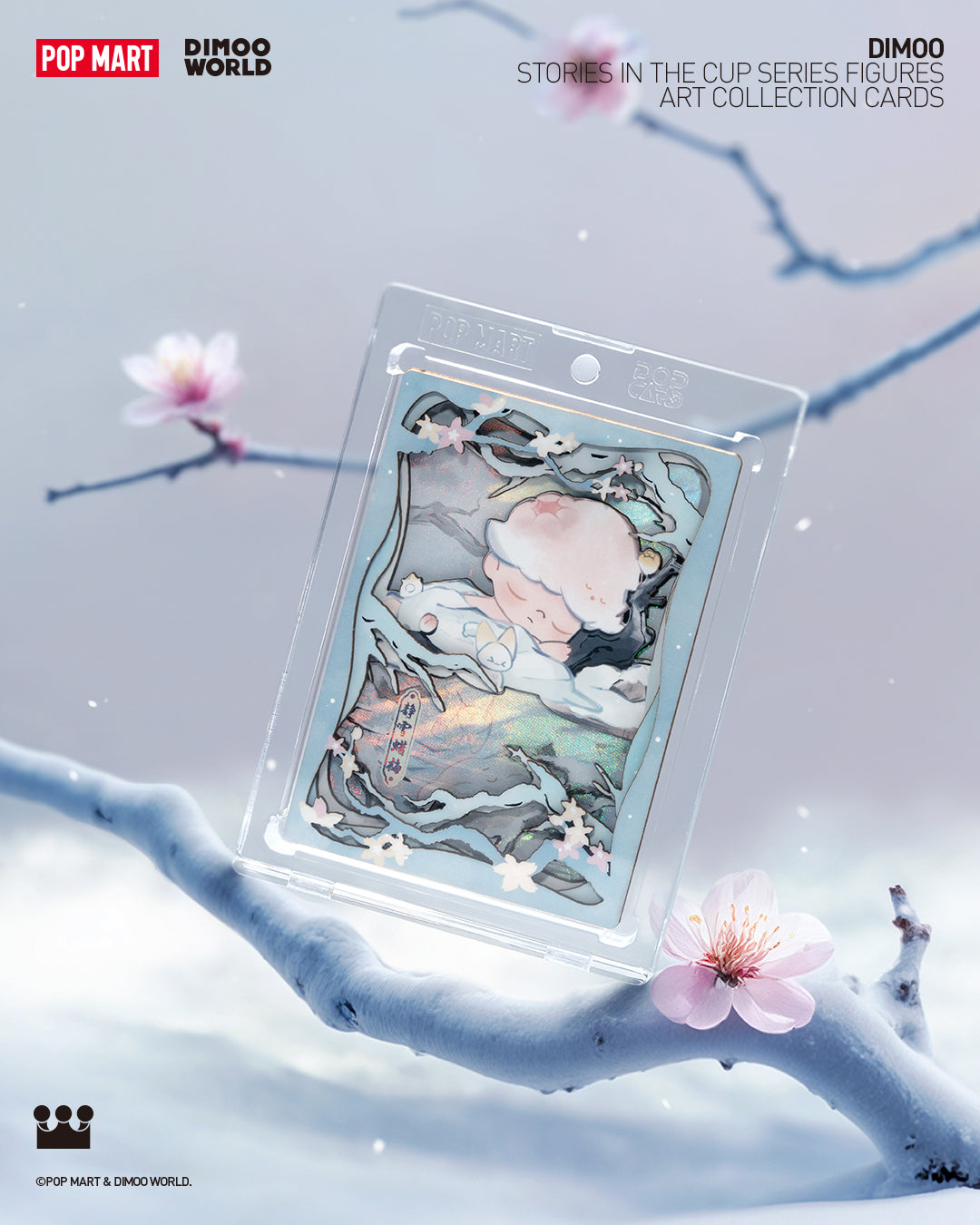  POP MART DIMOO Stories in the Cup Series Figures Art Collection Cards、mySite、greenlandpopulation