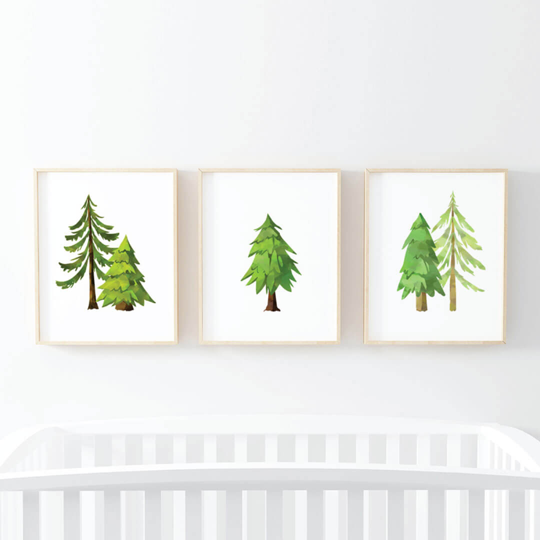  Forest Trees Digital Nursery Art Group、mySite、layawaytickets