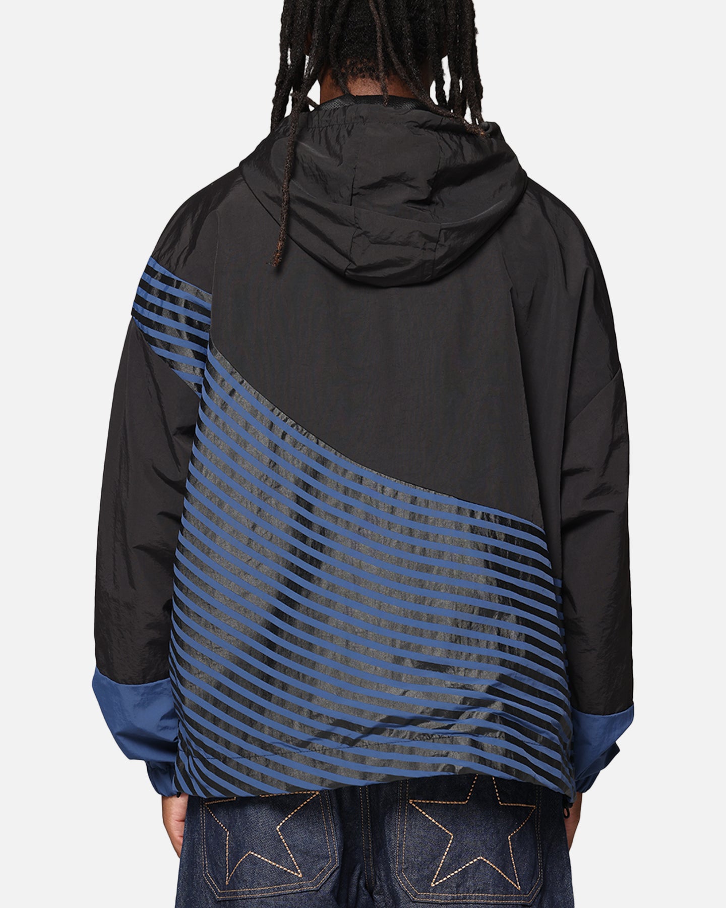 Carre Star Shooter Windbreaker Jacket Black/Blue、mySite、zt4zffjzw