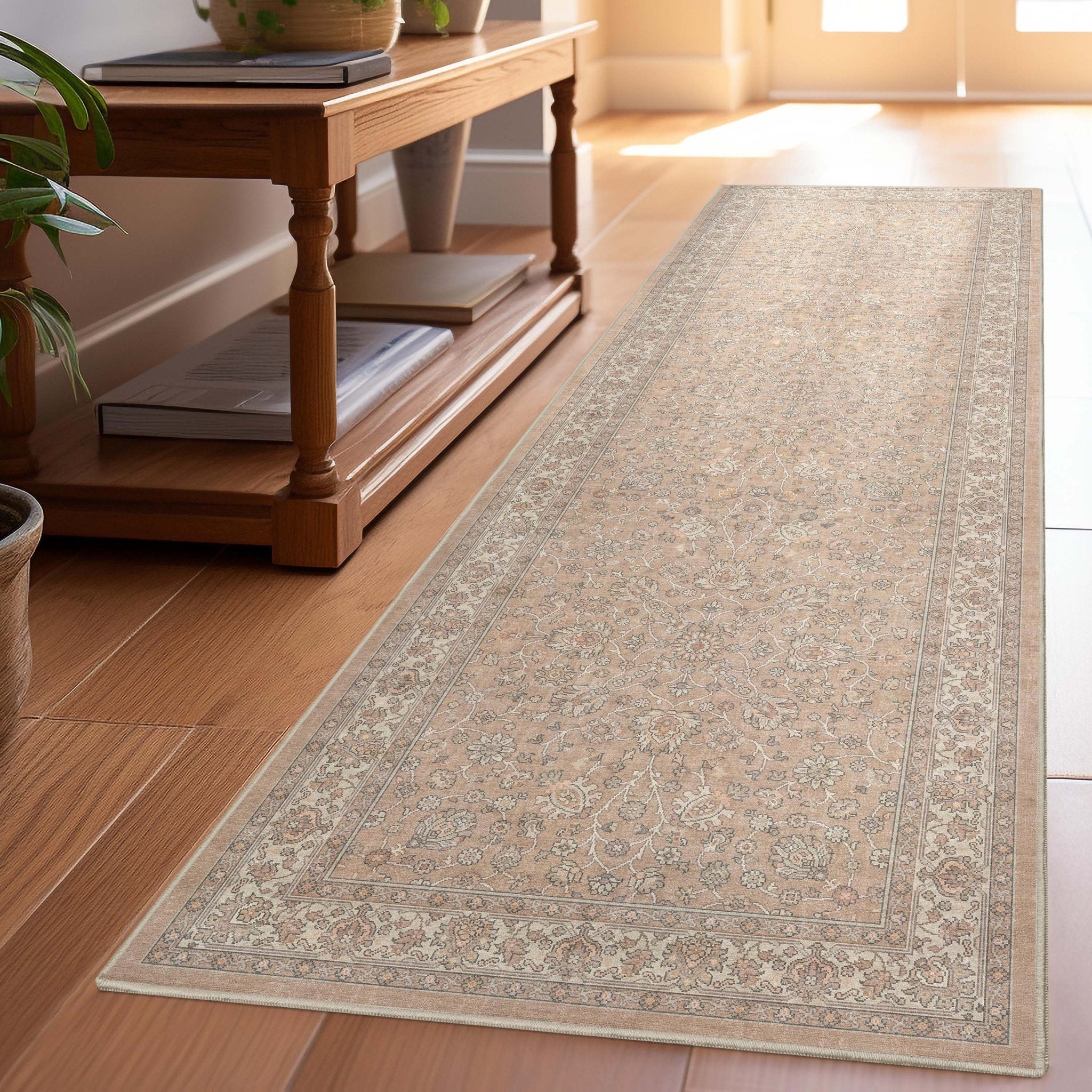 Rome Vintage Oriental Floral Flat-Weave Rug、mySite、gigharbornorthrealestate