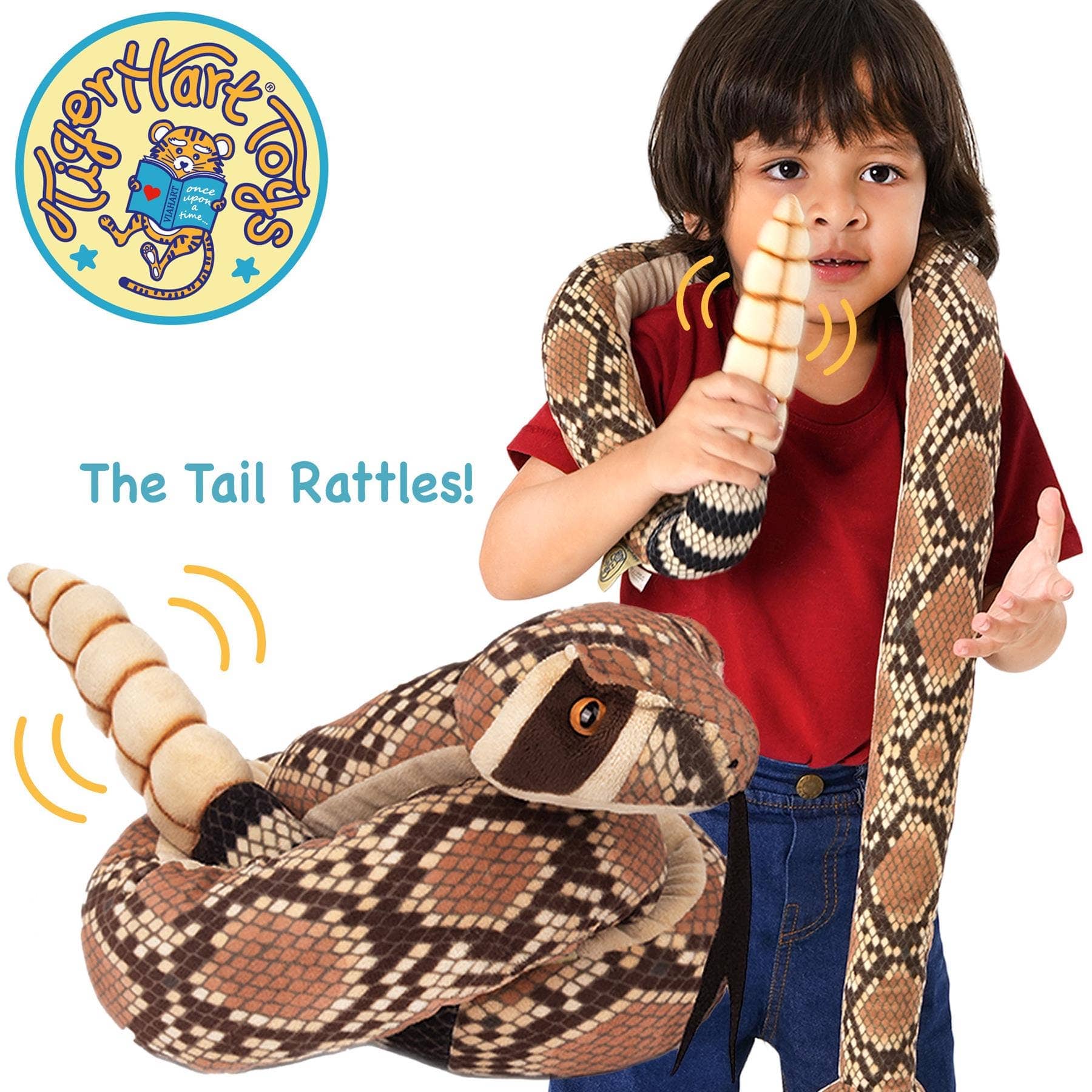 Rambo The Rattlesnake - 55 Inch Plush with Rattle in Tail!、mySite、g9winljtr
