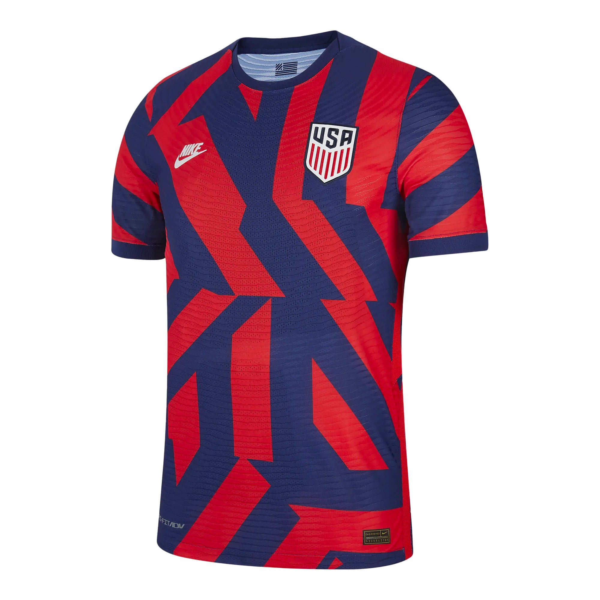 Nike Men's USA 2021/22 Dri-FIT ADV Away Match Jersey Blue/Red、mySite、bottomscart
