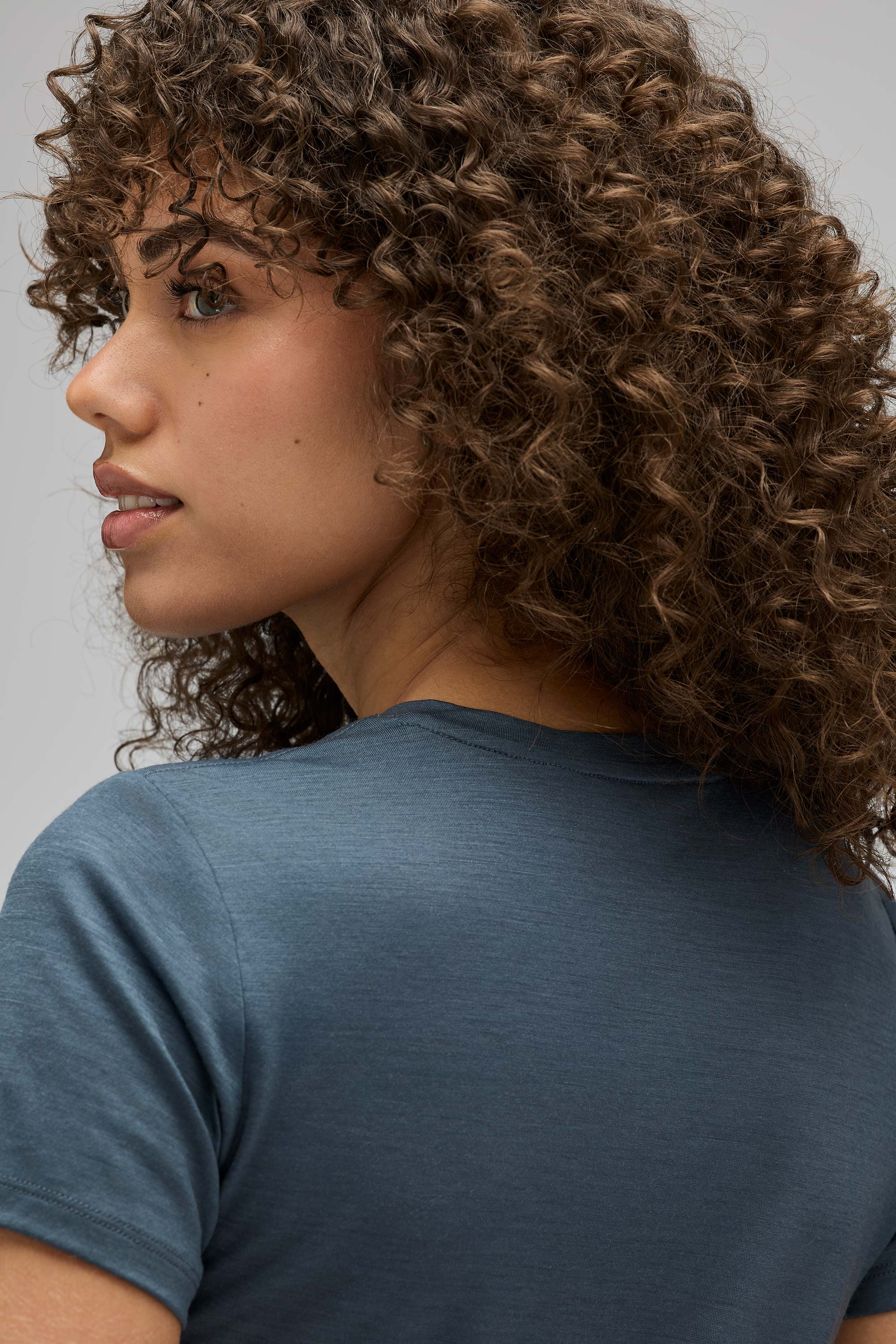 Women's Ultralight Merino V-Neck T-Shirt、mySite、noshort