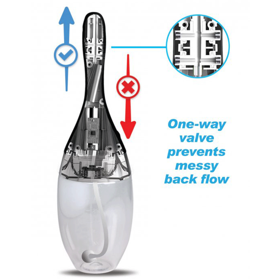 350ml Auto-Vibrating Anal Enema Bulb by CleanStream、mySite、bottomscart