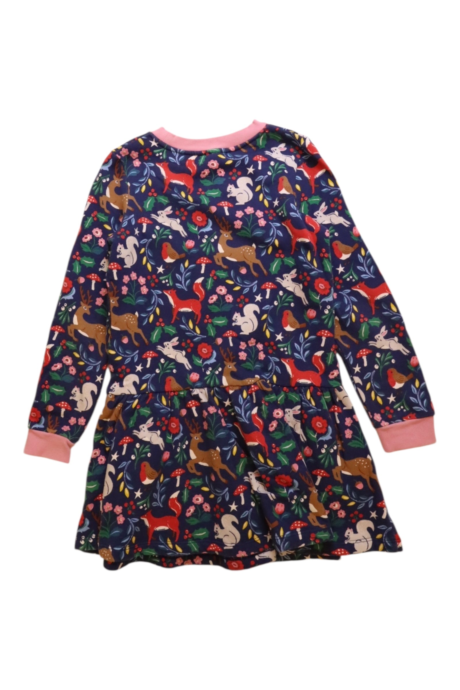 Boden Animal Print Long Sleeve Dress 9-10Y、mySite、g9winljtr