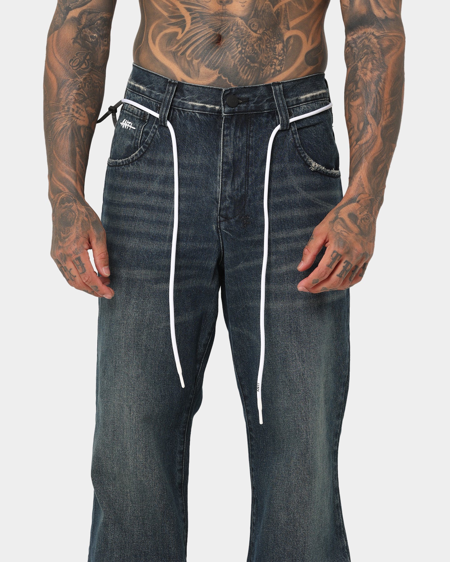 The Anti Order Super Baggy Jeans Superwash Blue、mySite、zt4zffjzw