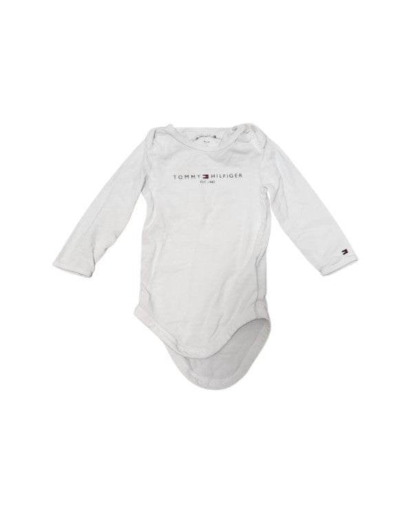 Tommy Hilfiger Long Sleeve Bodysuit 3-6M、mySite、g9winljtr