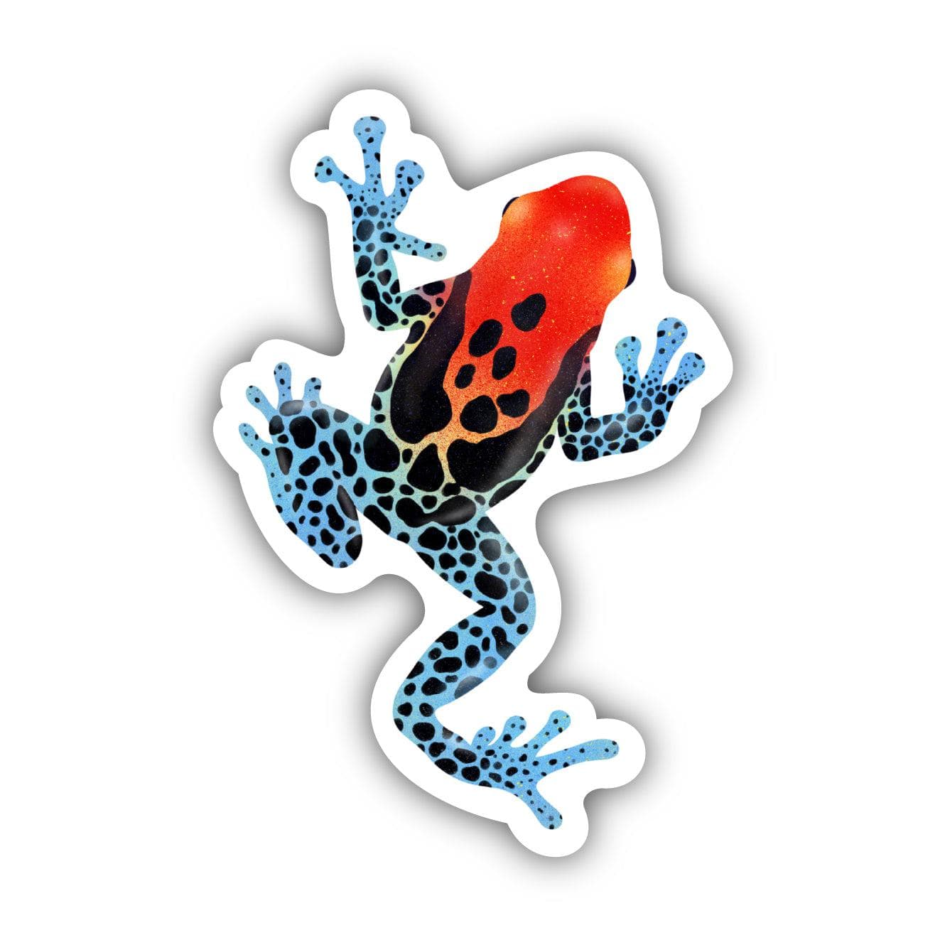  Cute Rainforest Frog Sticker、mySite、ghnorth