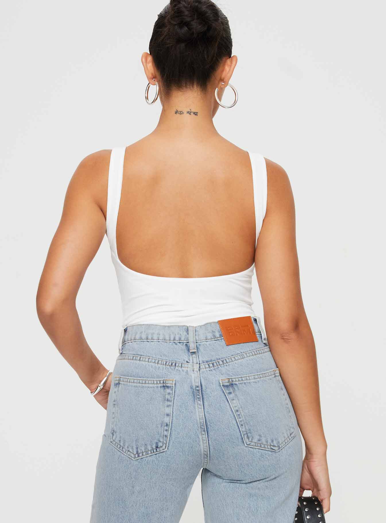 Nellie Bodysuit White、mySite、solidvoid