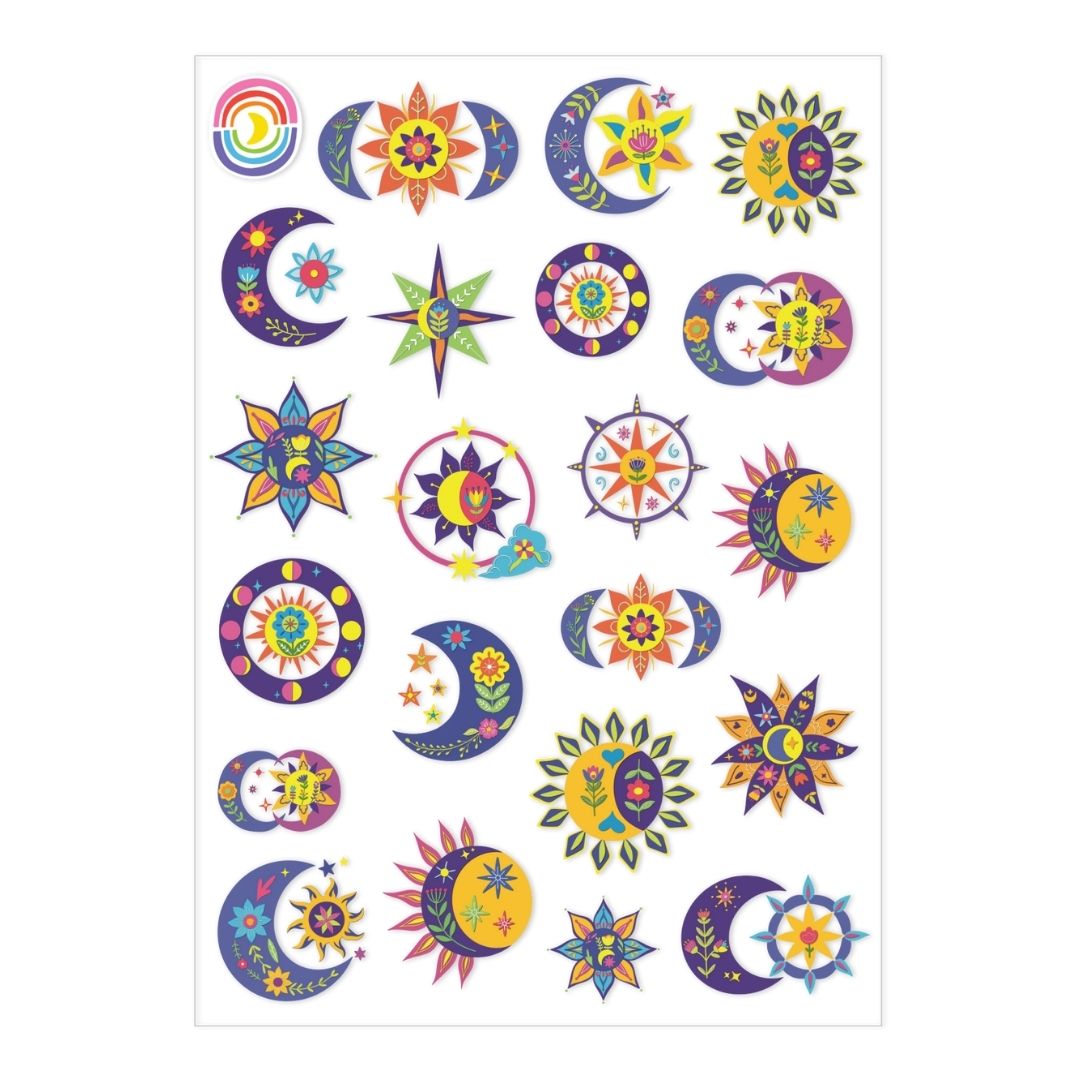  Lunar Lore Sticker Sheet、mySite、ghnorth