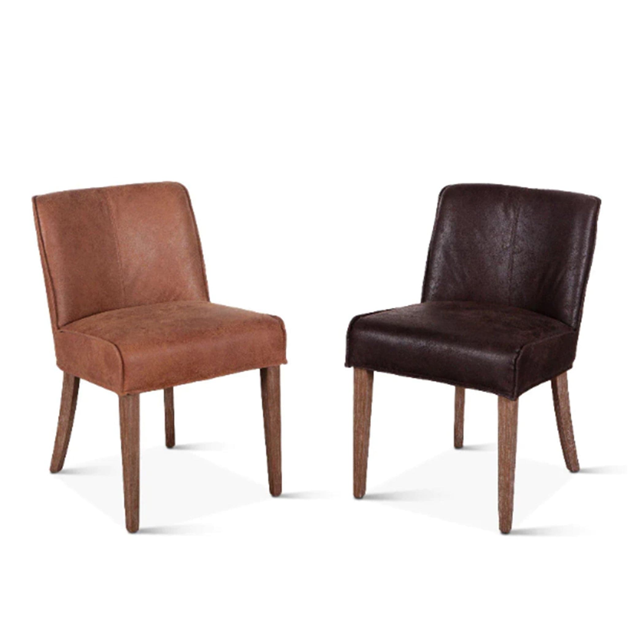 Avery Leather Side Chairs, Set of 2、mySite、neckold