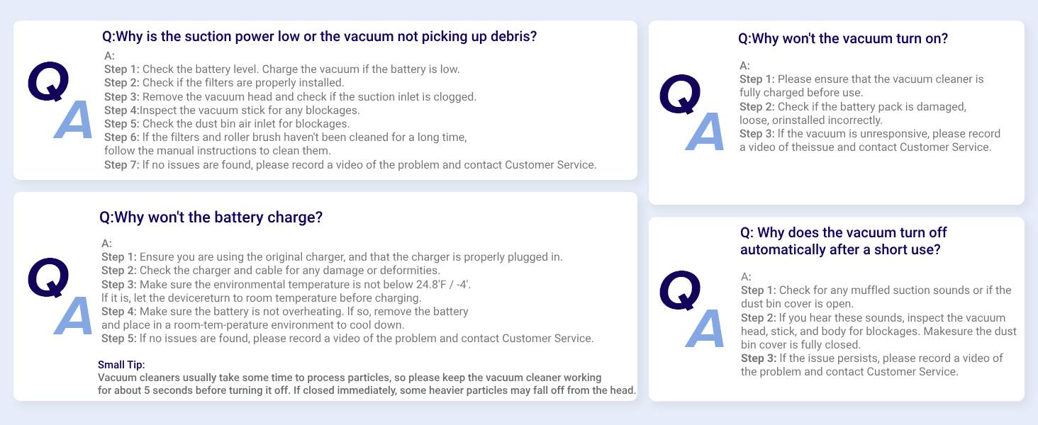 NuYupo DHC100 Cordless Vacuum Cleaner Stick Handhed Upright Vacuums Cleaners vac for home pet hair