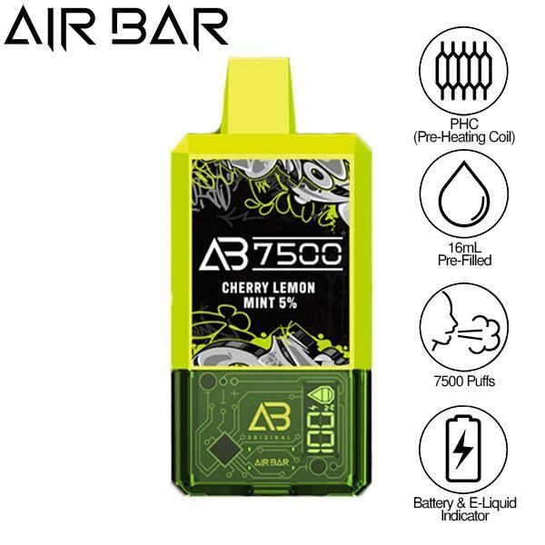 Air Bar AB7500 Puffs 16mL Disposable Vape 10 Pack、mySite、zt4zffjzw