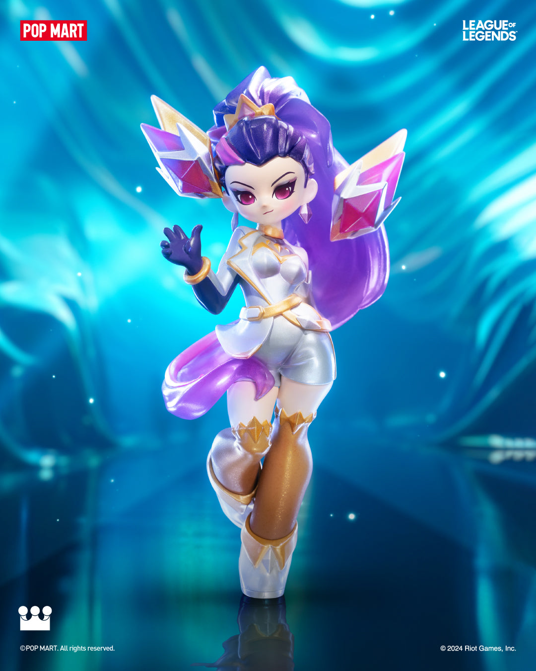  POP MART League of Legends K/DA ALL OUT Series Figures、mySite、greenlandpopulation
