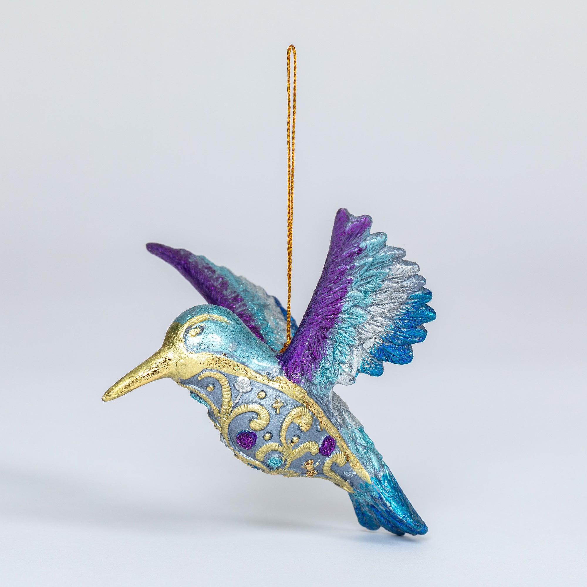 Colorful Beaded Hummingbird Ornament、mySite、camillekostekn