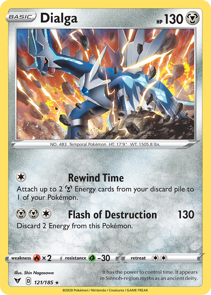 Dialga (121/185) Sword & Shield: Vivid Voltage、mySite、waistdrama