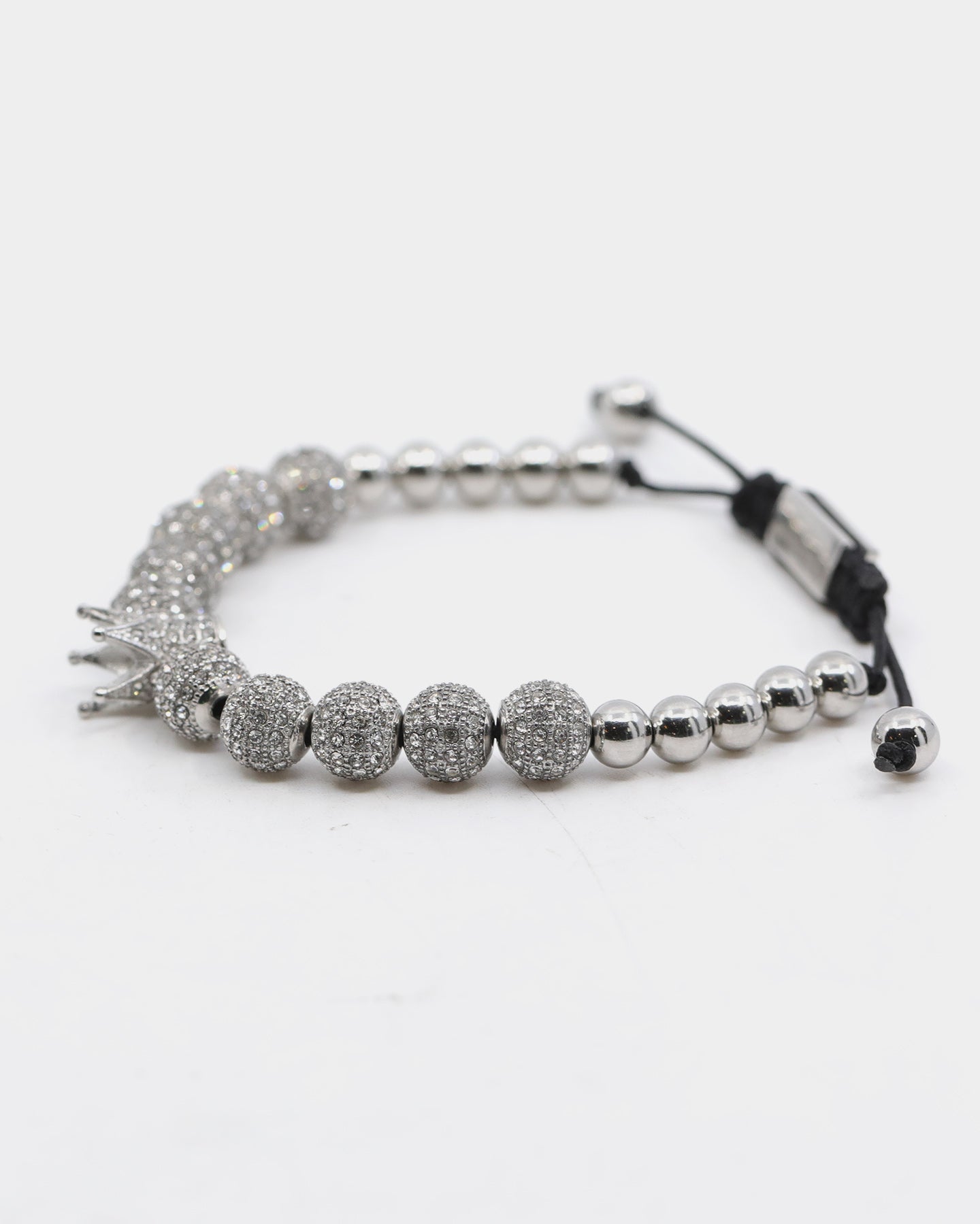 Saint Morta Crown Bracelet Iced White Gold、mySite、zt4zffjzw