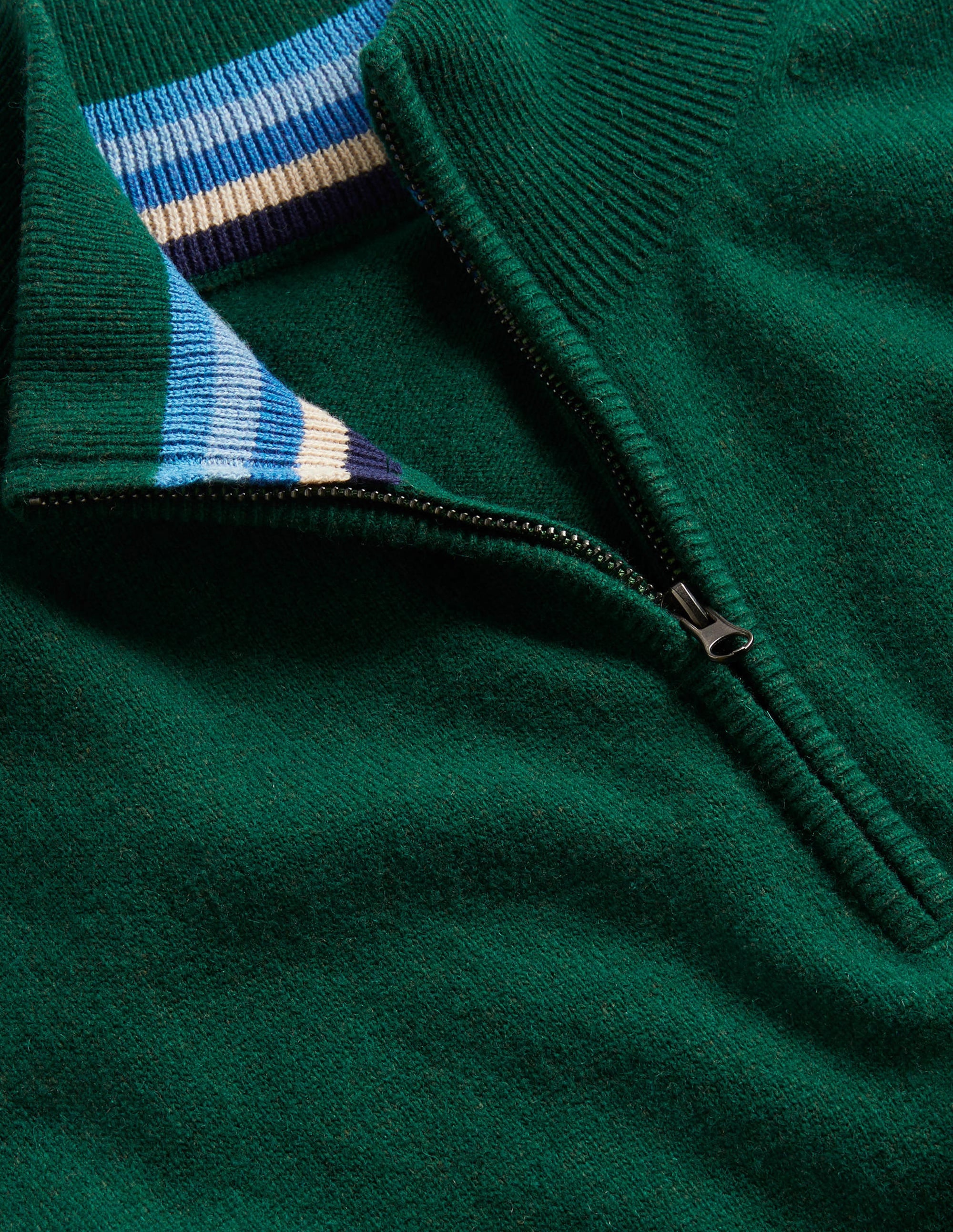  Lambswool Half-Zip-Forest Green、mySite、ashleygrahame