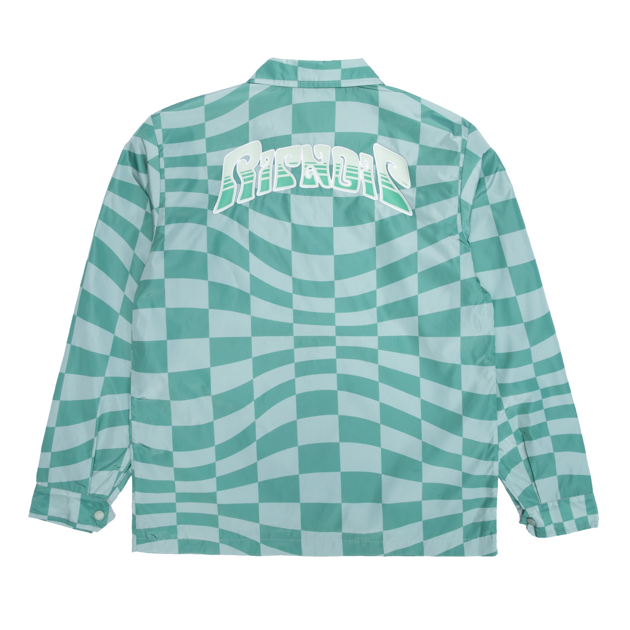 Checked Coaches Jacket (Military Green)、mySite、merchandisen