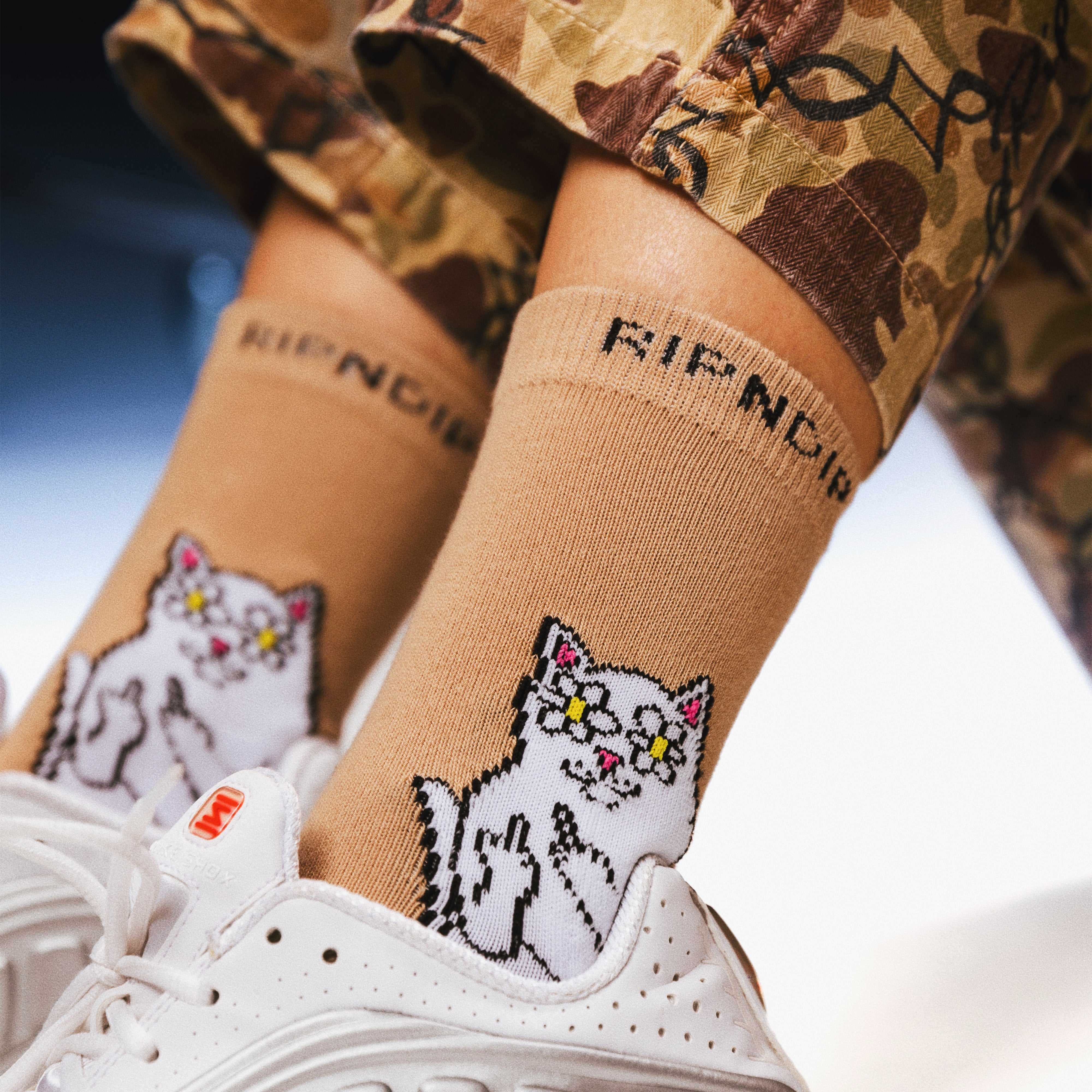  Lord Nermal Blossom Mid Socks (Almond)、mySite、merchandisen