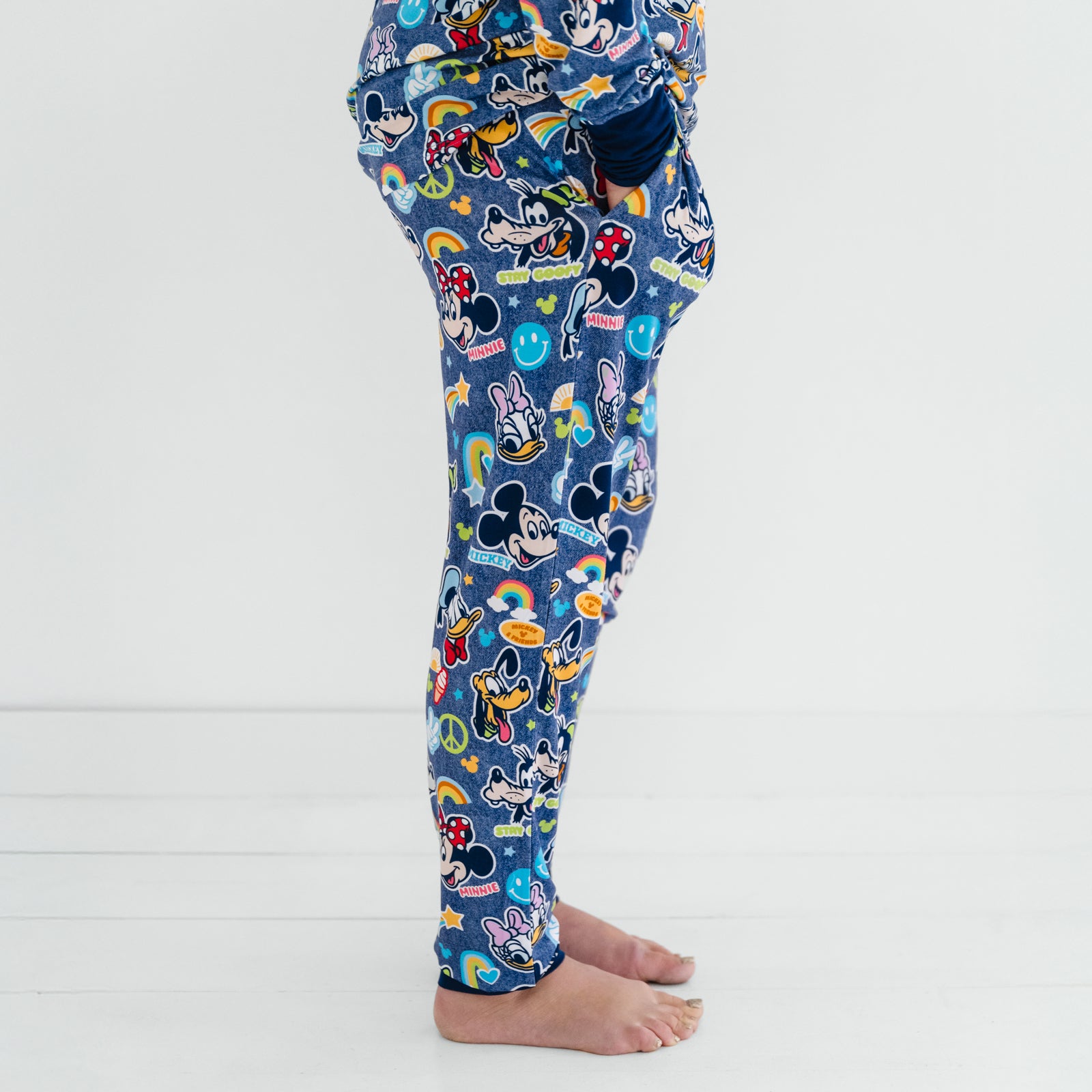 Navy Disney Mickey's Clubhouse Women's Pajama Pants、mySite、g9winljtr