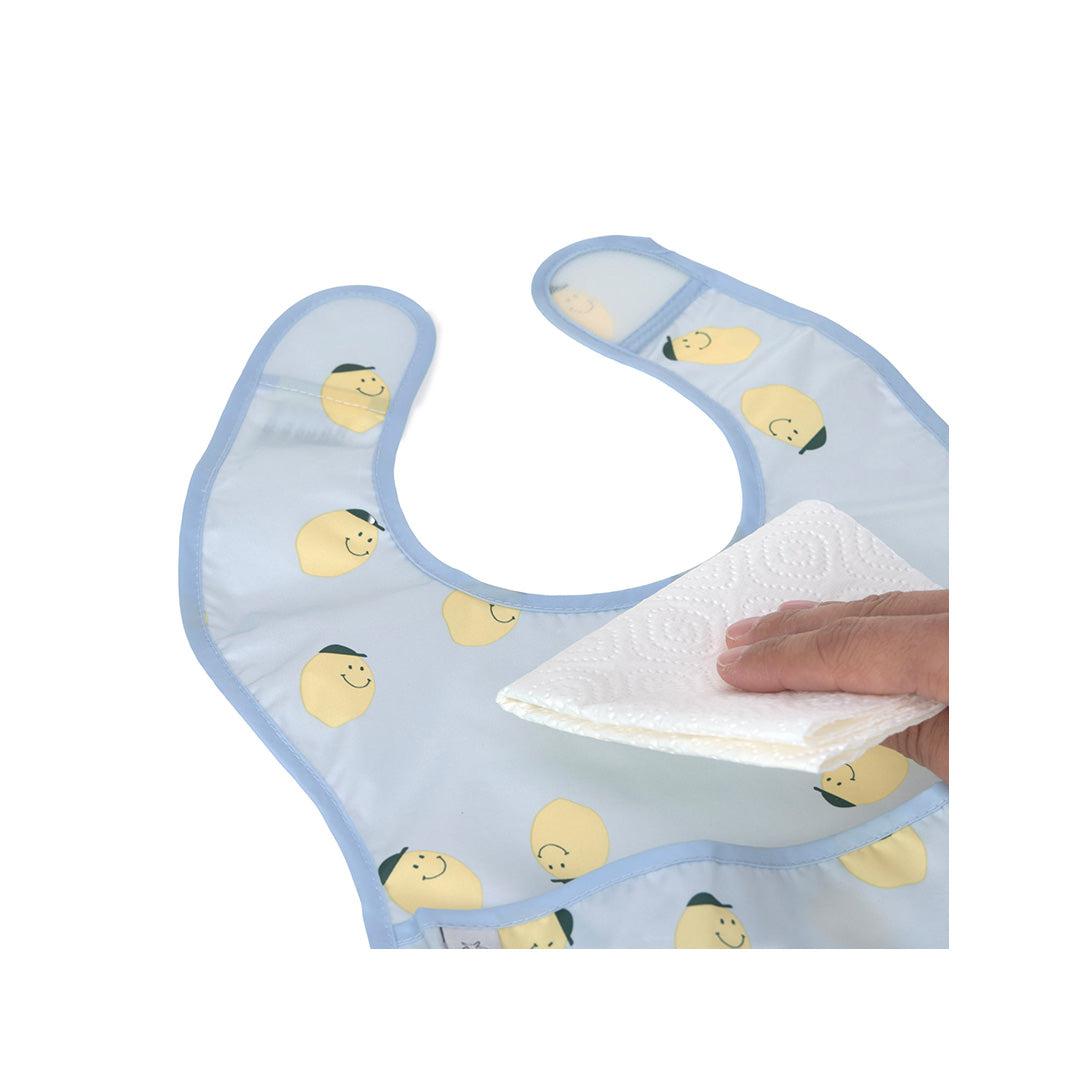  Lassig Lightweight Bibs 2pcs - Happy Fruits - Lemon、mySite、merchandisen