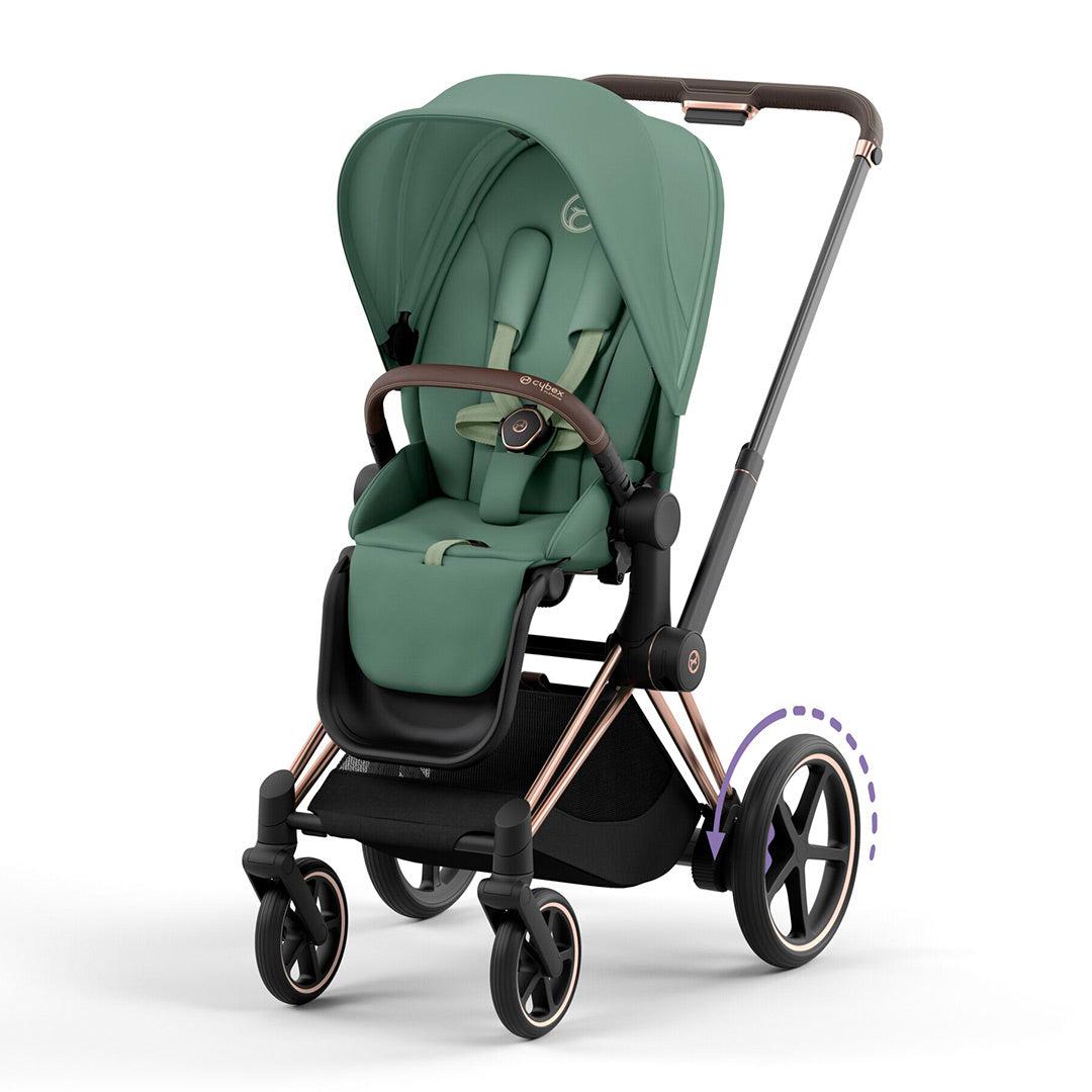  CYBEX e-Priam Pushchair - Leaf Green、mySite、merchandisen