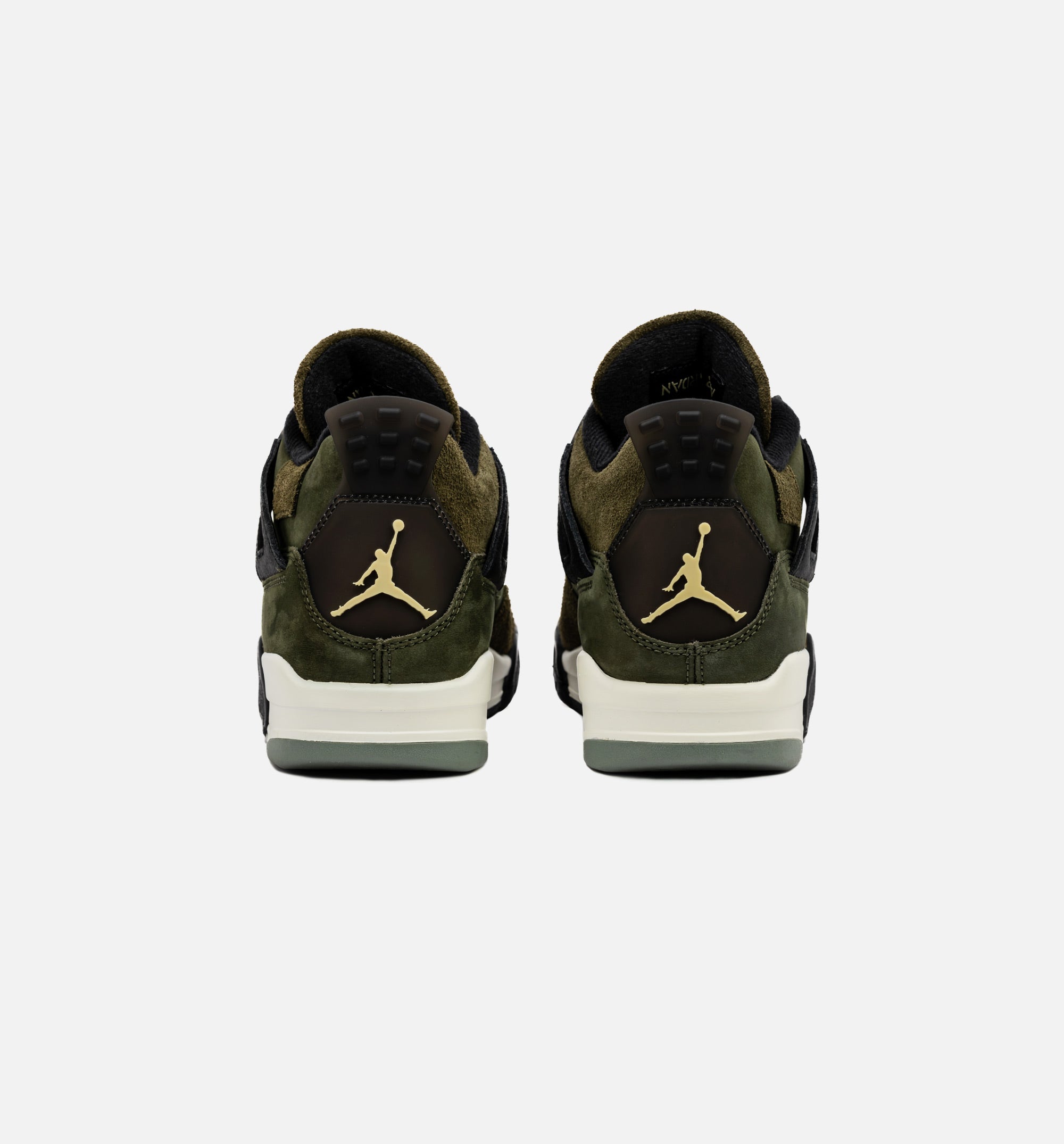 Air Jordan 4 Retro Craft Olive Mens Lifestyle Shoe - Medium Olive/Black、mySite、dreamappss