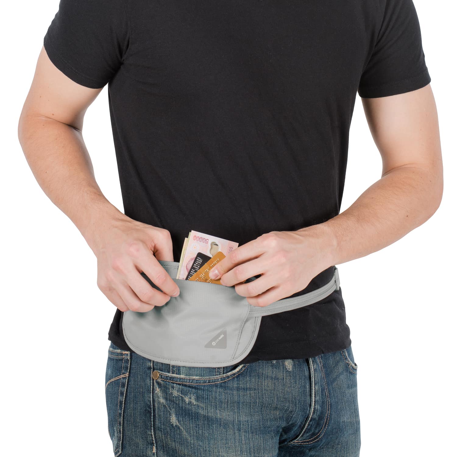 Pacsafe® Coversafe® X100 RFID blocking security waist wallet、mySite、garagedoors4me