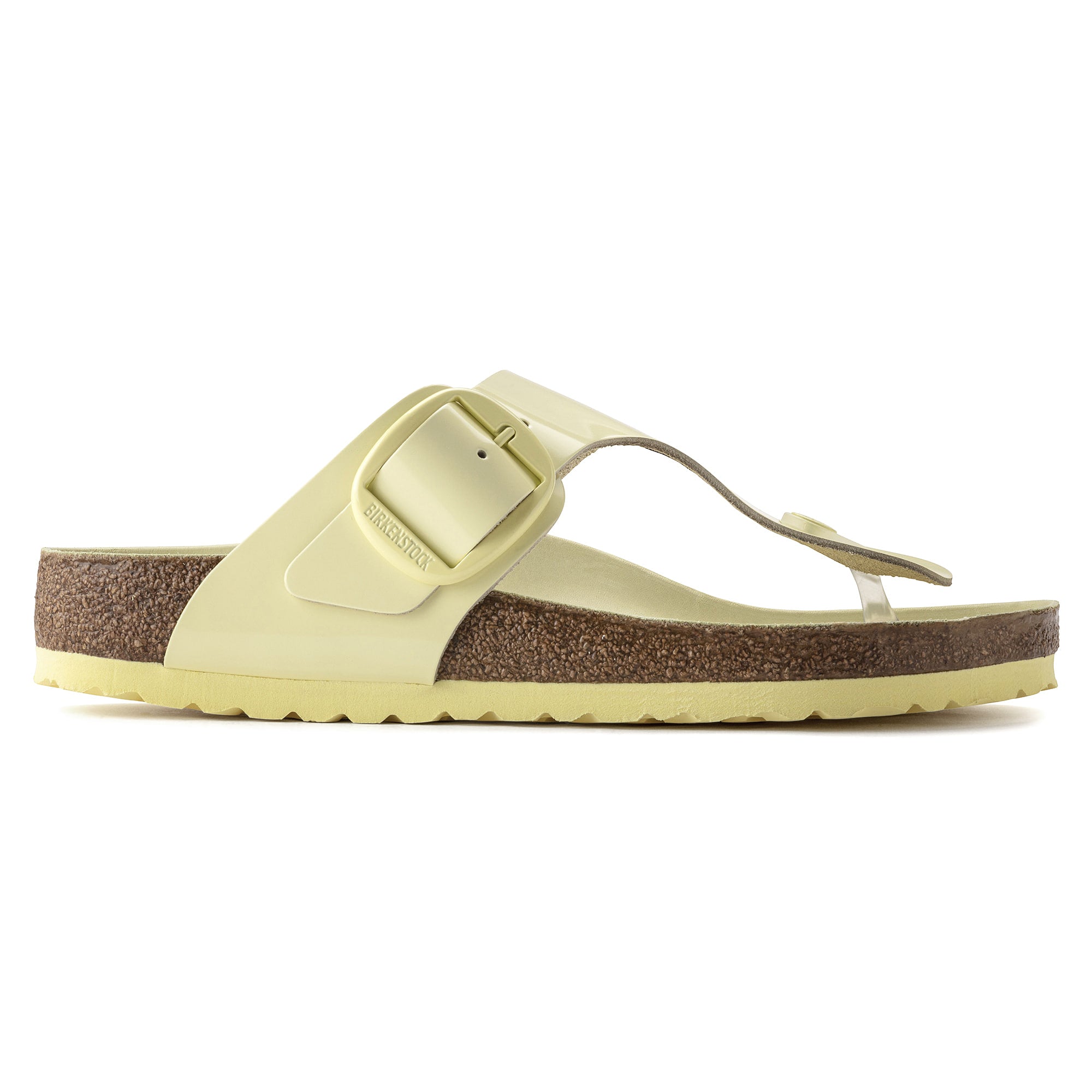 Gizeh Big Buckle Natural Leather Patent、mySite、gtrtttuynbv