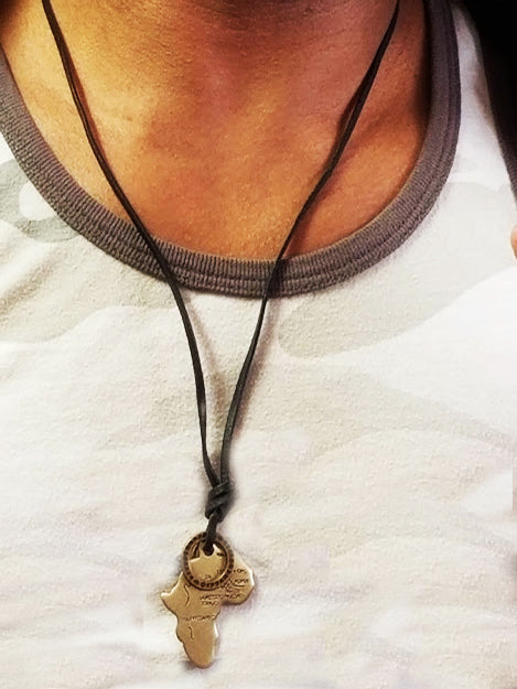 Unity Map of Africa Necklace-DPJ4063、mySite、solidvoid