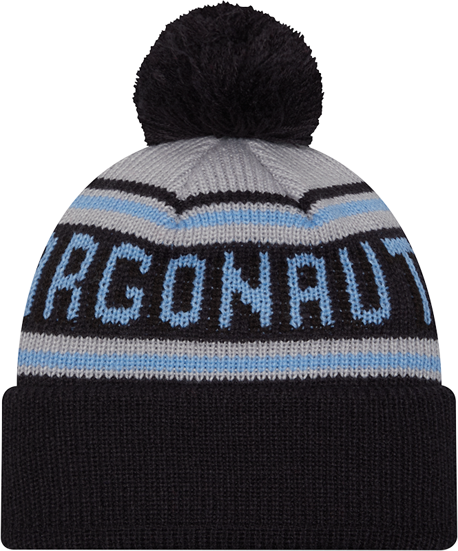 Youth Boat Logo Cuffed Pom Toque