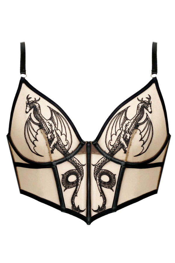 Dracona Bodice - Black、mySite、bengalsvssteelers