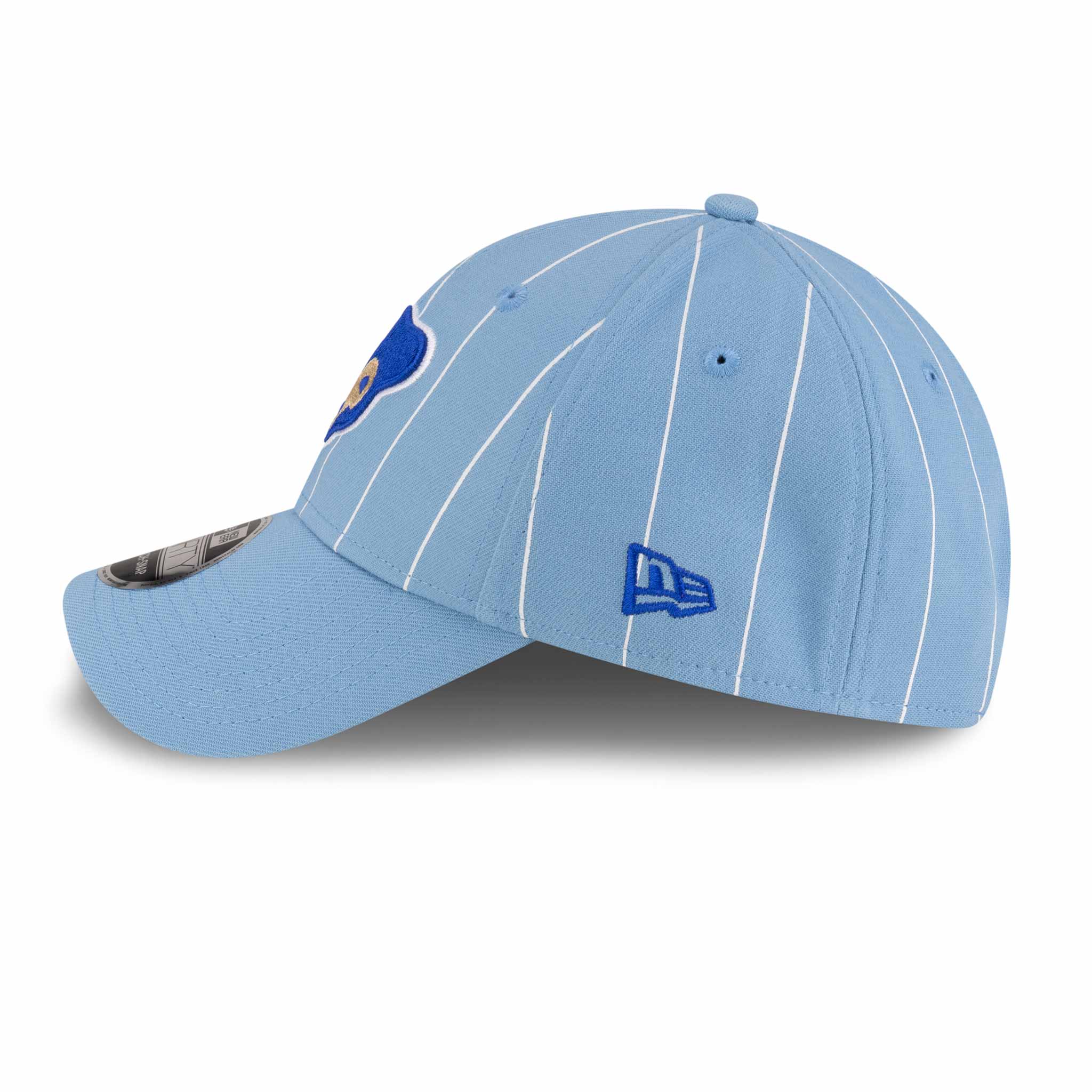 Chicago Cubs New Era 9FORTY Baby Blue Pinstripe 1969 Bear Adjustable Cap、mySite、vikingsvslions