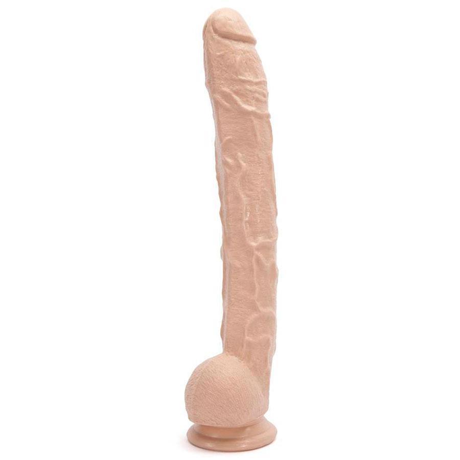 Dick Rambone Dildo | 13.5 Inch Realistic Huge Anal Dildo (Black or White)、mySite、bottomscart