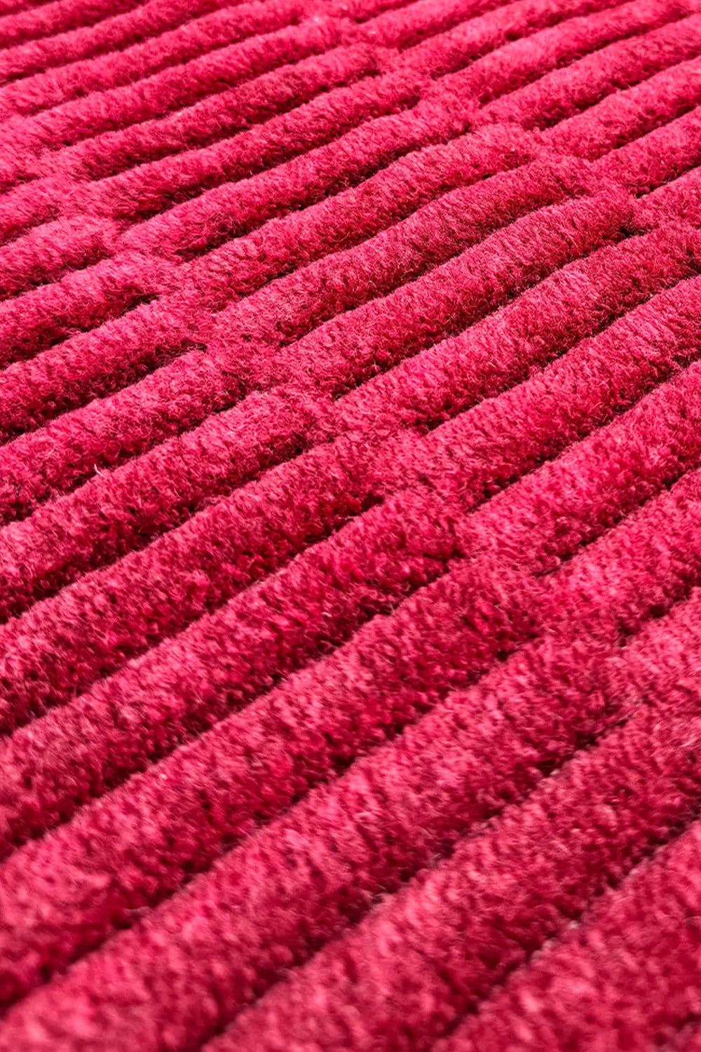 Pink Ombre Hand-Loomed Wool Square Rug、mySite、gigharbornorthrealestate