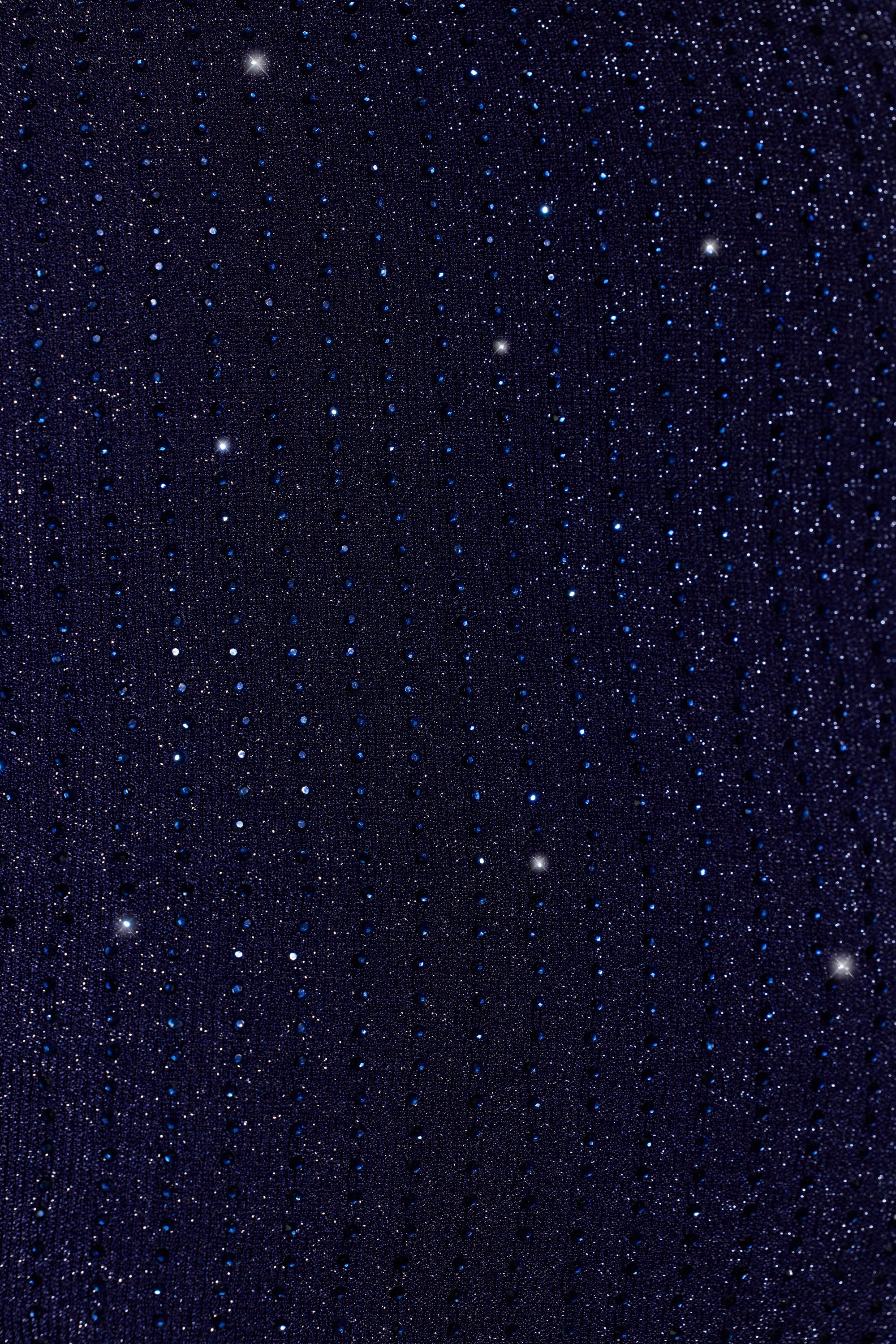 Embellished Mid Rise Gown Skirt in Royal Indigo、mySite、solidvoid