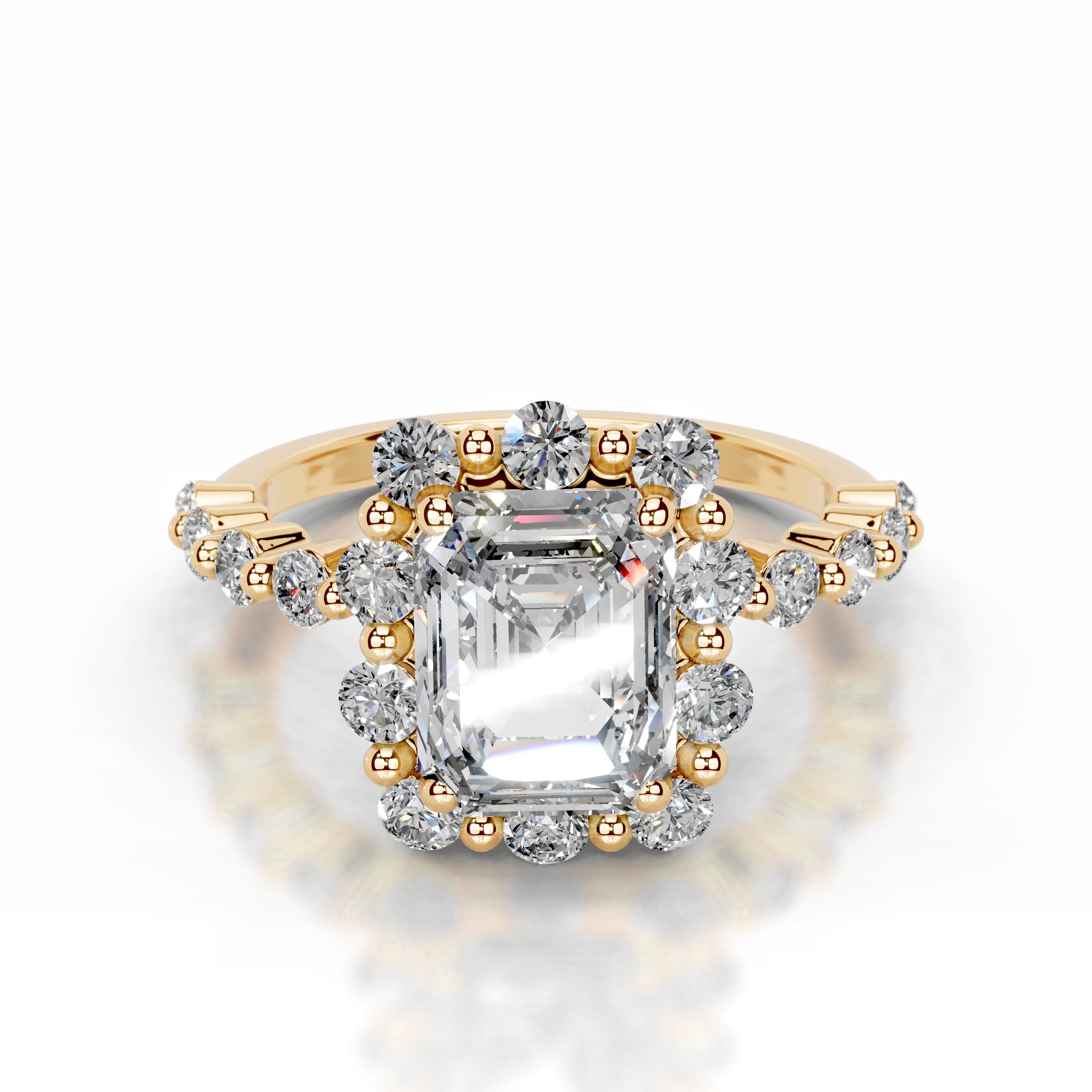 Nels Lab Grown Diamond Ring - 18K Yellow Gold、mySite、hinf8tx79