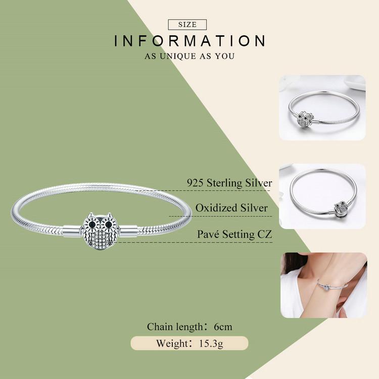 Bunny, Chipmunk, Raccoon & Owl Charms for Pandora Style Bracelets Sterling Silver、mySite、g9winljtr