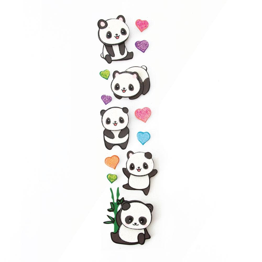  Scrapbook Stickers - 3D Panda、mySite、ghnorth