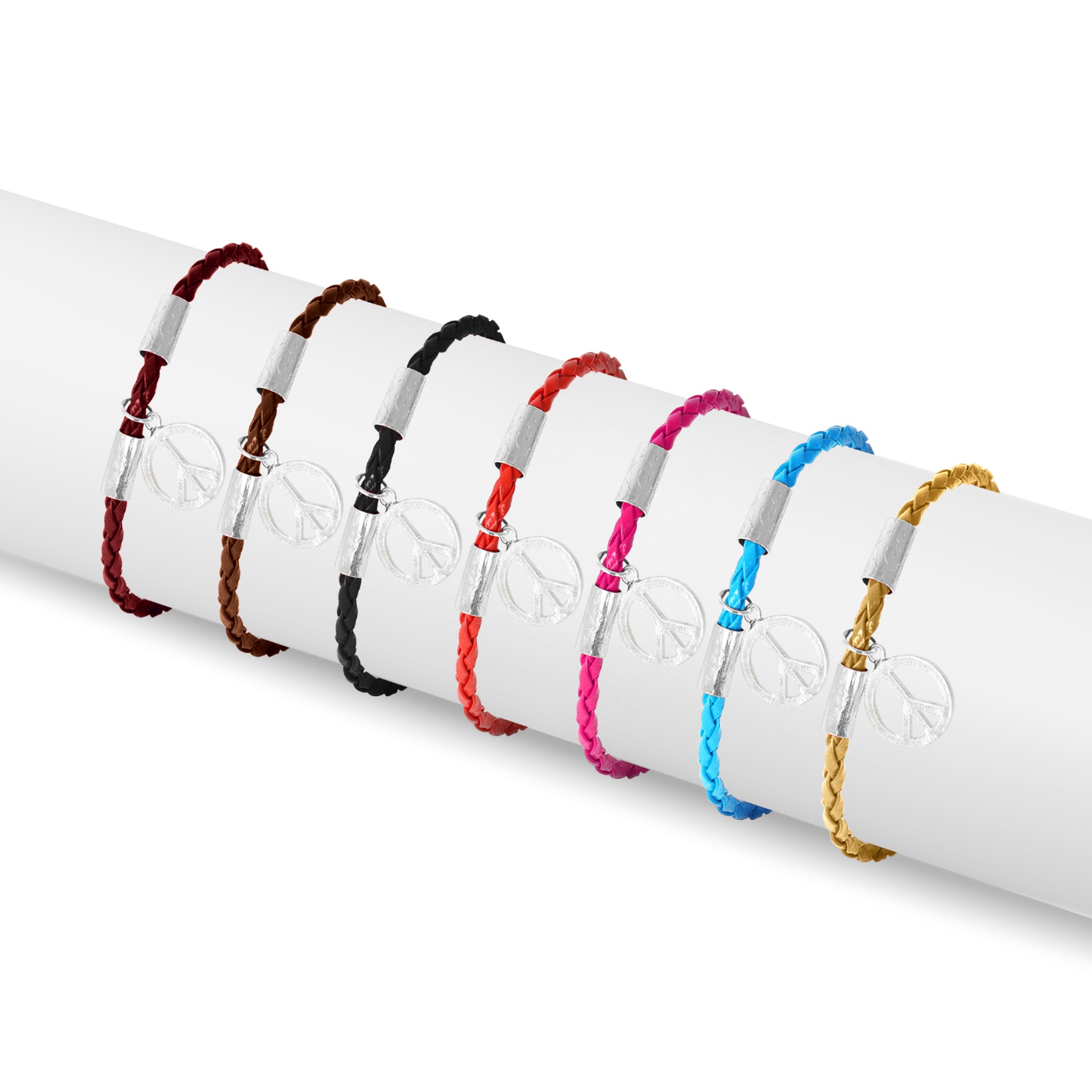 99 Peace Sign Woven Bracelet Value Pack / LOT0018、mySite、dreamappss