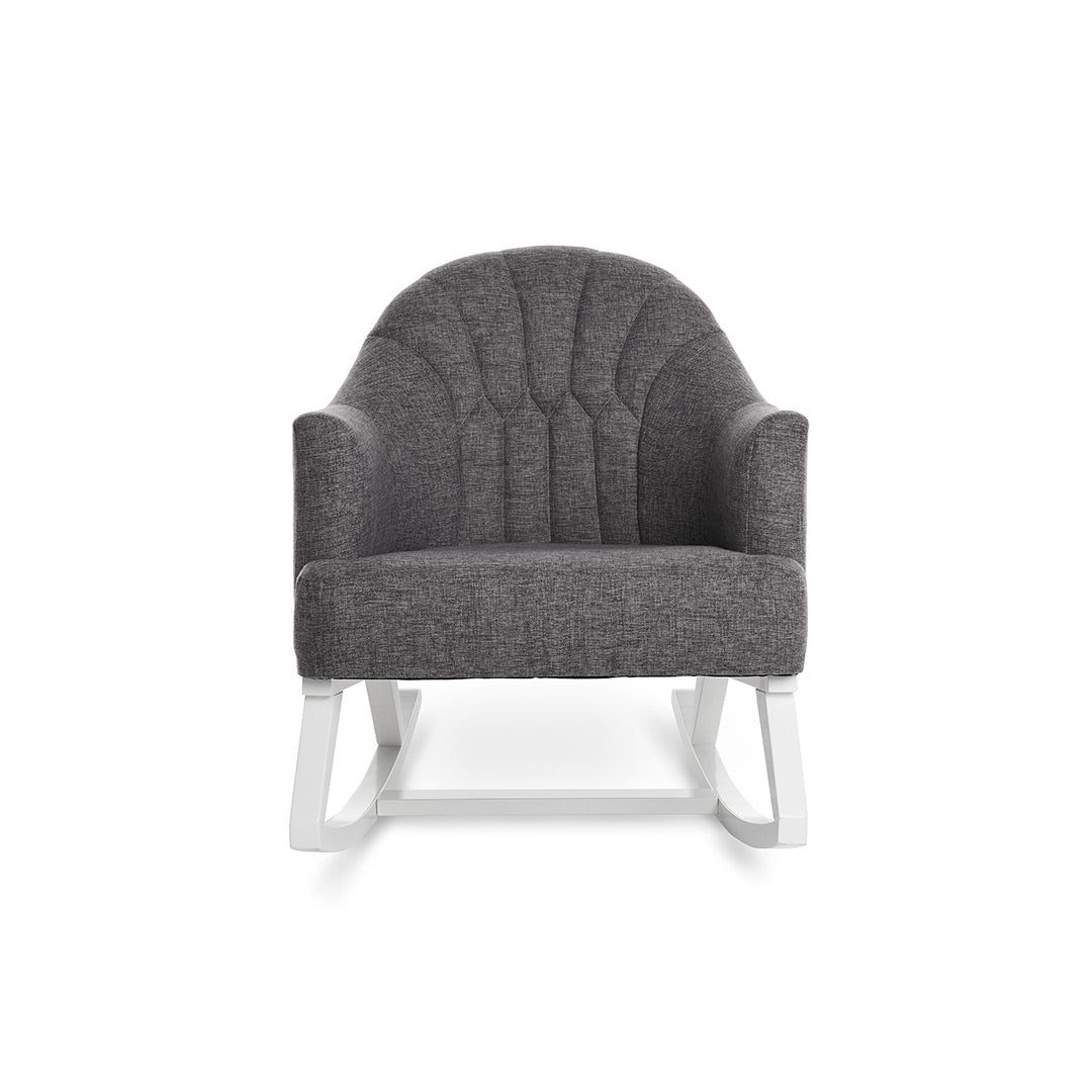  Obaby Round Back Rocking Chair - White + Grey、mySite、merchandisen