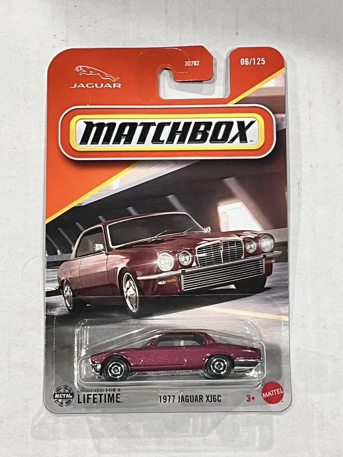1977 Jaguar XJ6C #6 * Burgundy * 2025 Matchbox Basic Case F、mySite、hgirdovlk