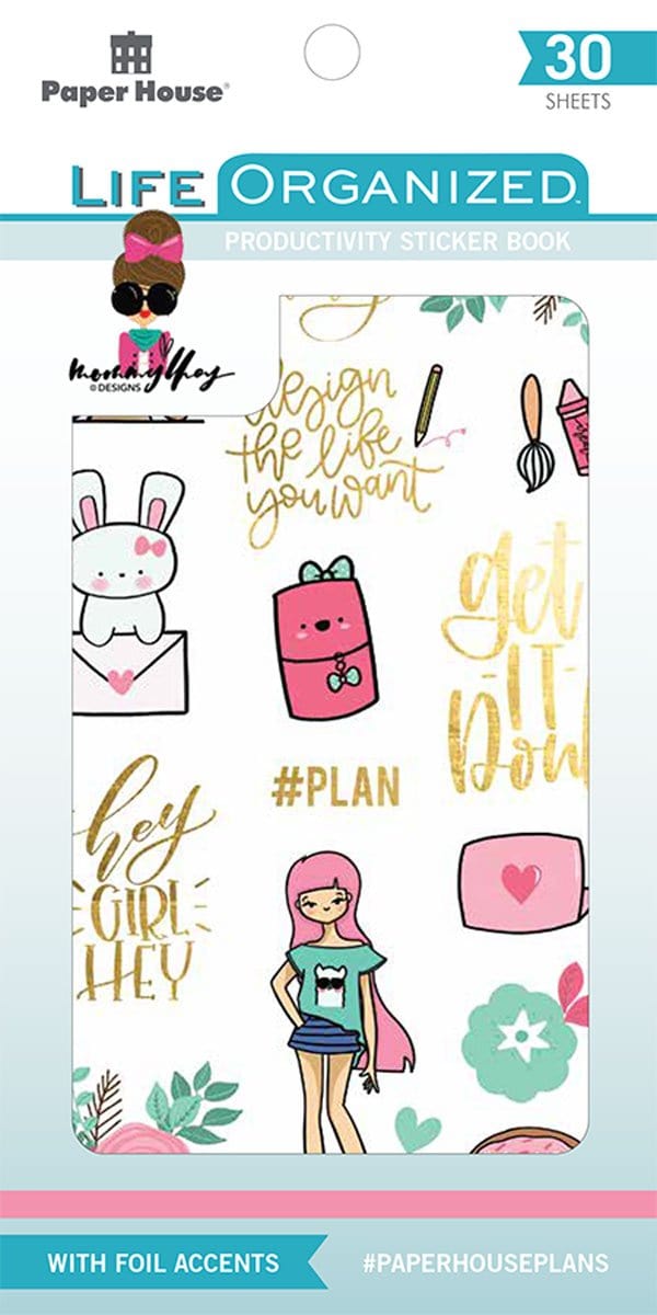  Planner Stickers Book - Mommy Lhey、mySite、ghnorth