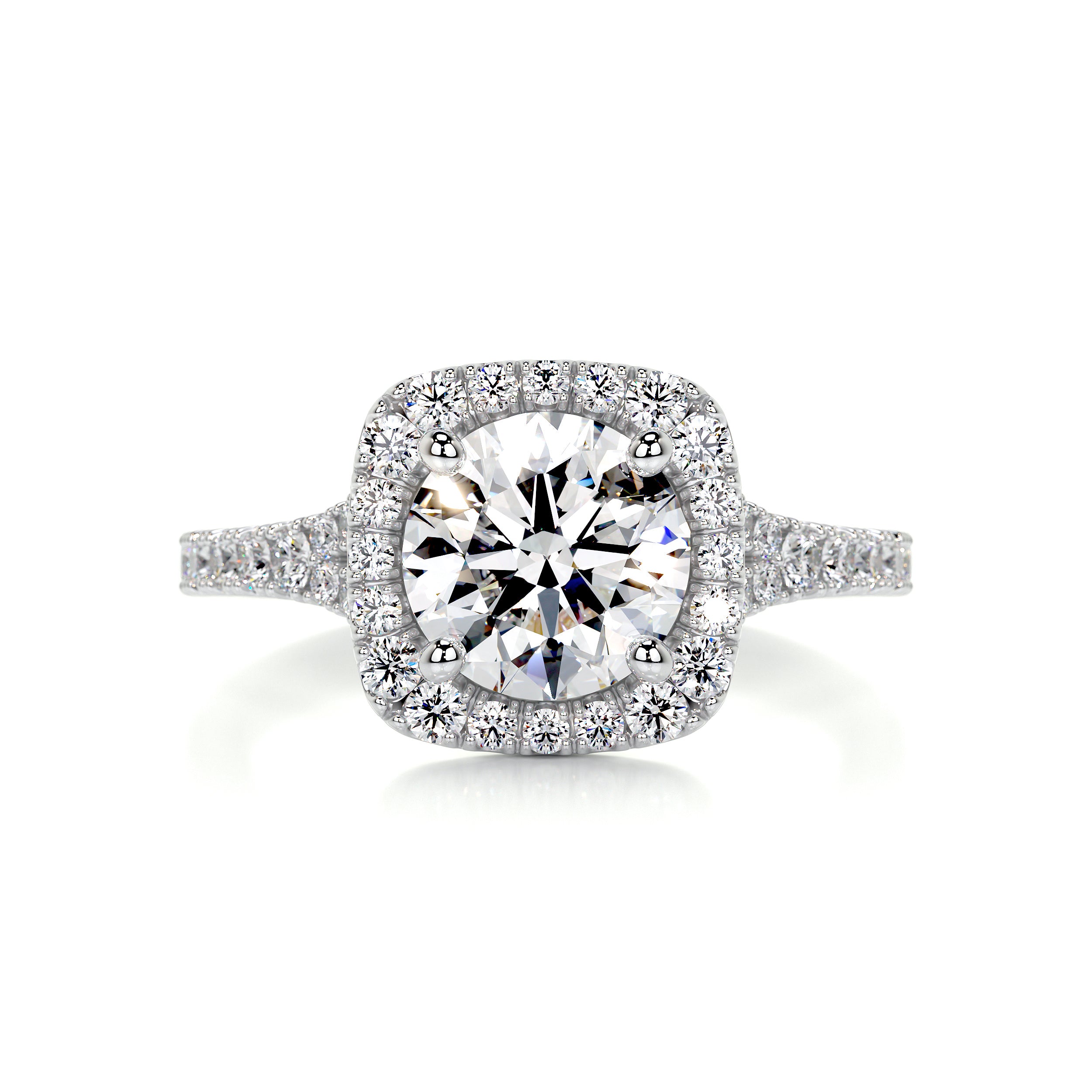 Addison Diamond Engagement Ring -18K White Gold、mySite、hinf8tx79