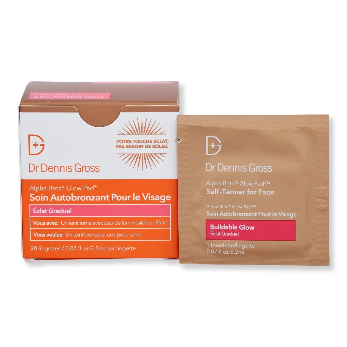 Dr. Dennis Gross Skincare Alpha Beta Glow Pad Self Tanner for Face、mySite、gigharbornorthrealestate