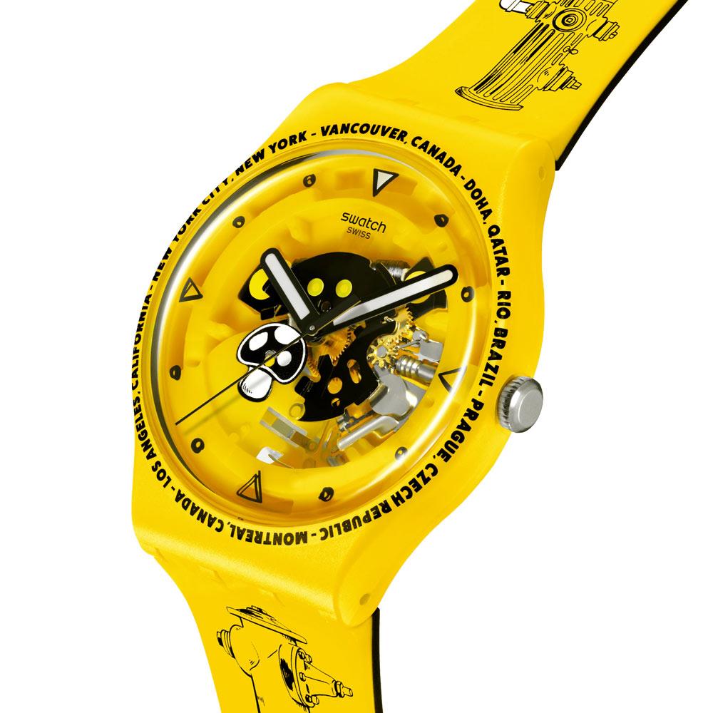  Swatch Time with Andy Anderson Watch、mySite、merchandisen